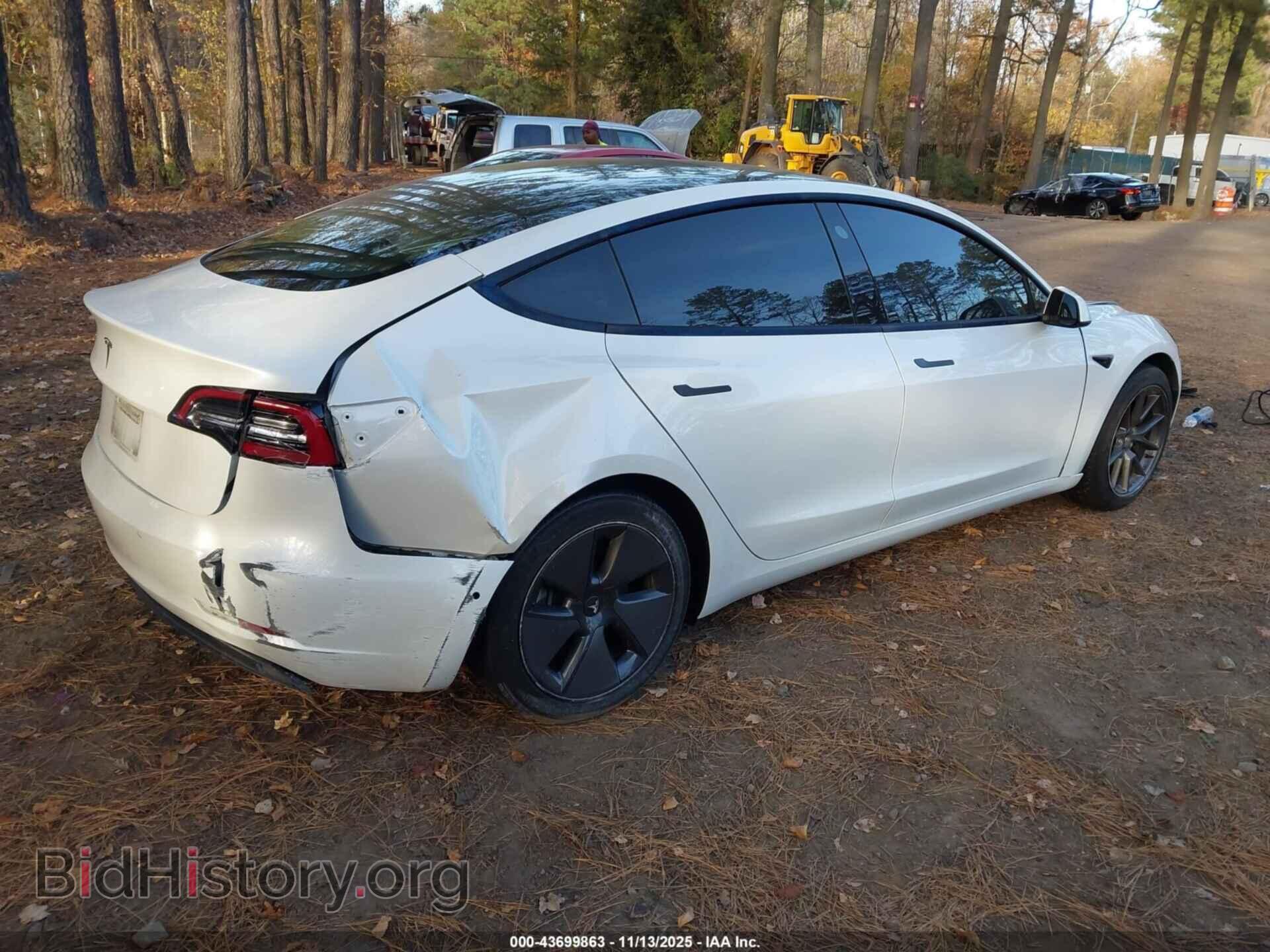 2022 TESLA MODEL 3 - VIN: 5YJ3E1EA7NF126063 - Фото 4