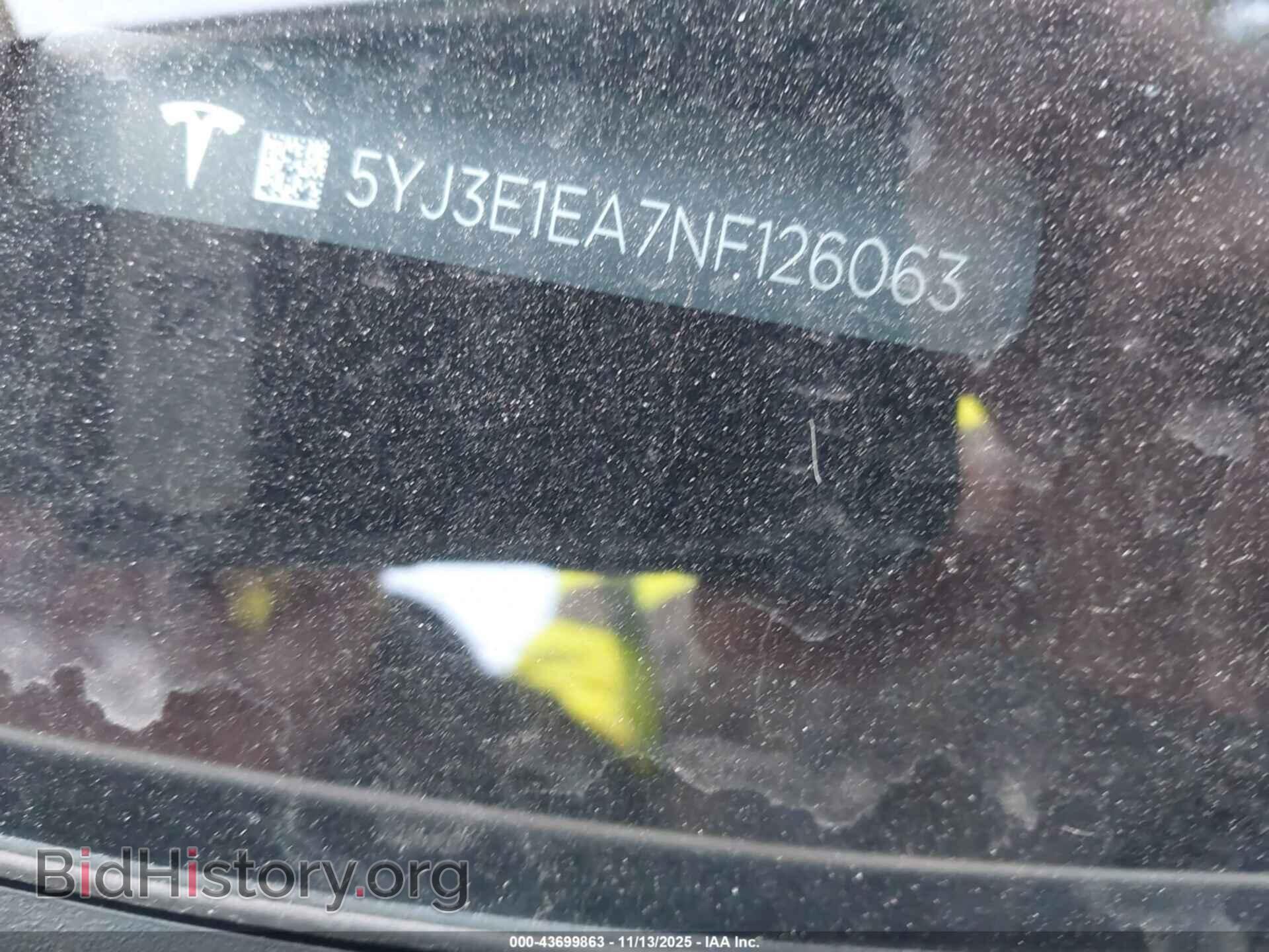 2022 TESLA MODEL 3 - VIN: 5YJ3E1EA7NF126063 - Фото 9