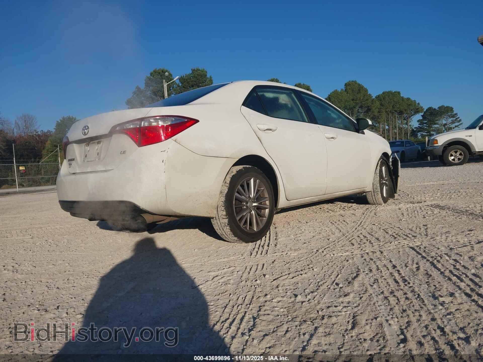 2014 TOYOTA COROLLA - VIN: 5YFBURHEXEP149367 - Фото 4