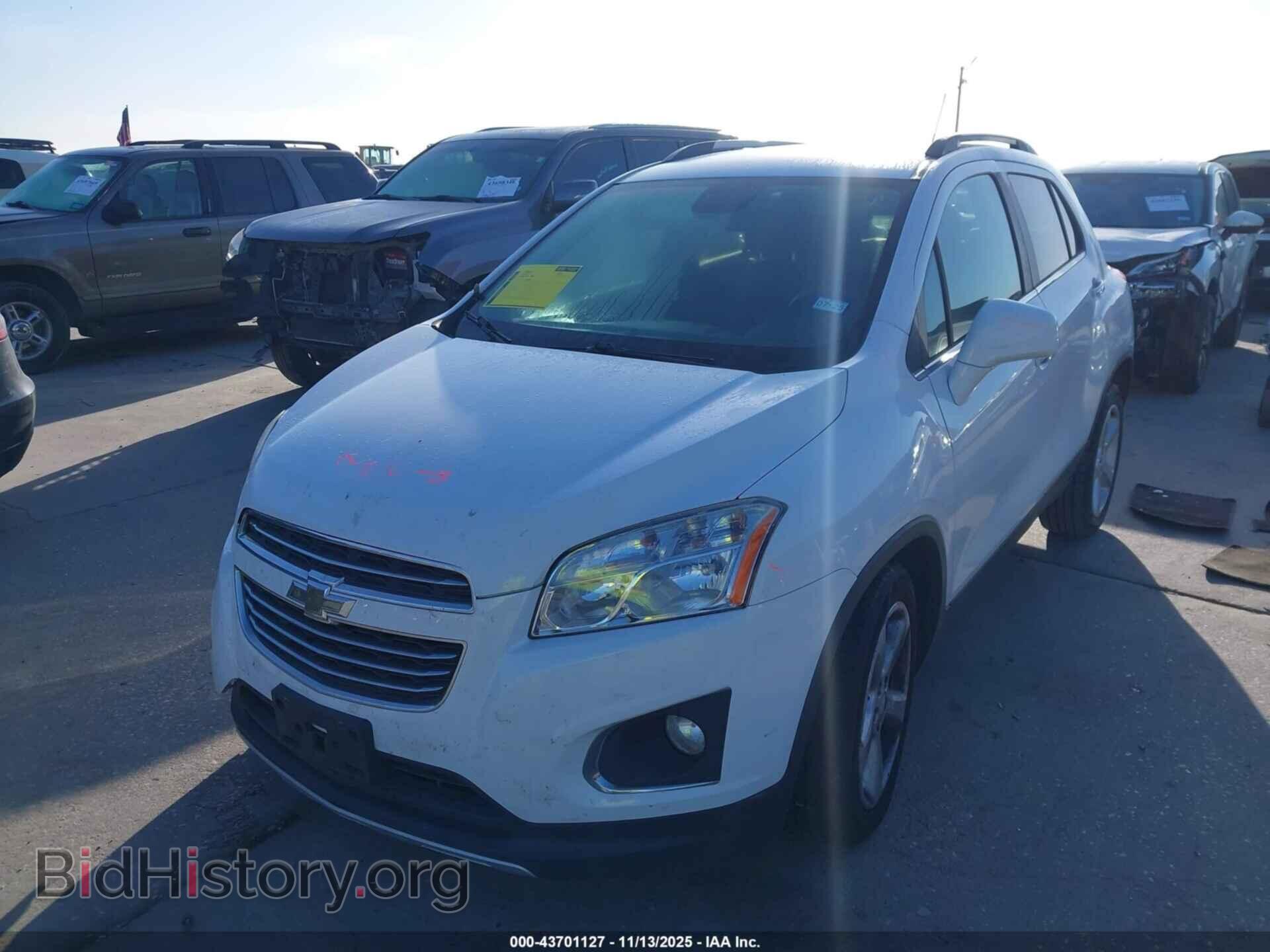2016 CHEVROLET TRAX - VIN: 3GNCJMSB2GL170963 - Фото 2