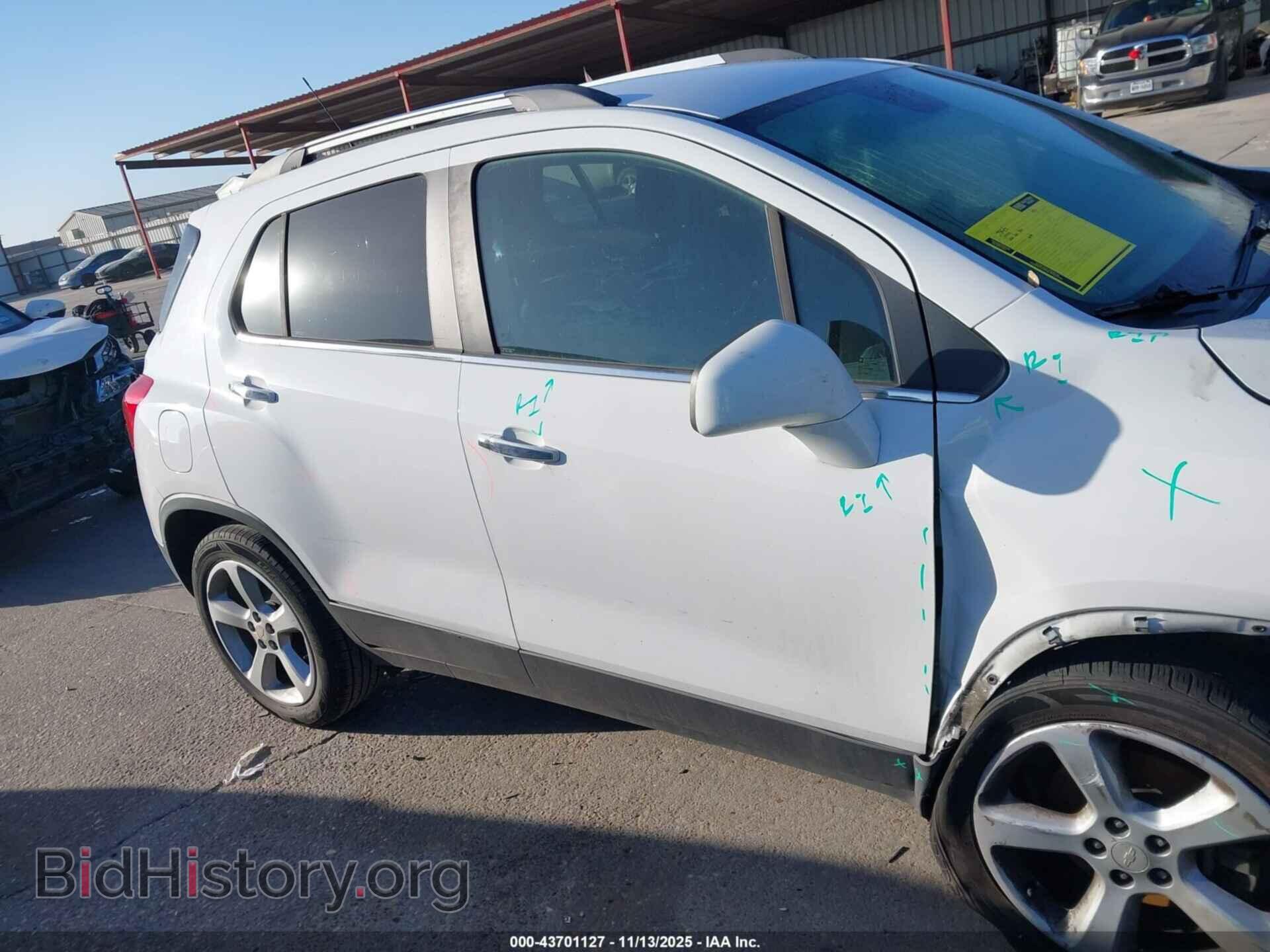 2016 CHEVROLET TRAX - VIN: 3GNCJMSB2GL170963 - Фото 13