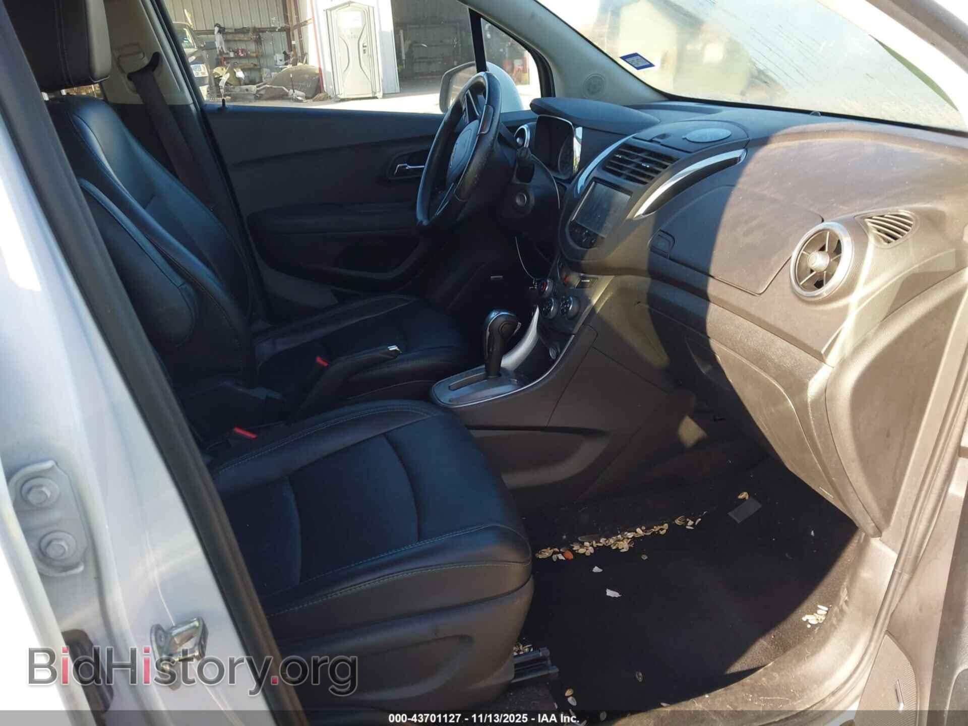2016 CHEVROLET TRAX - VIN: 3GNCJMSB2GL170963 - Фото 5