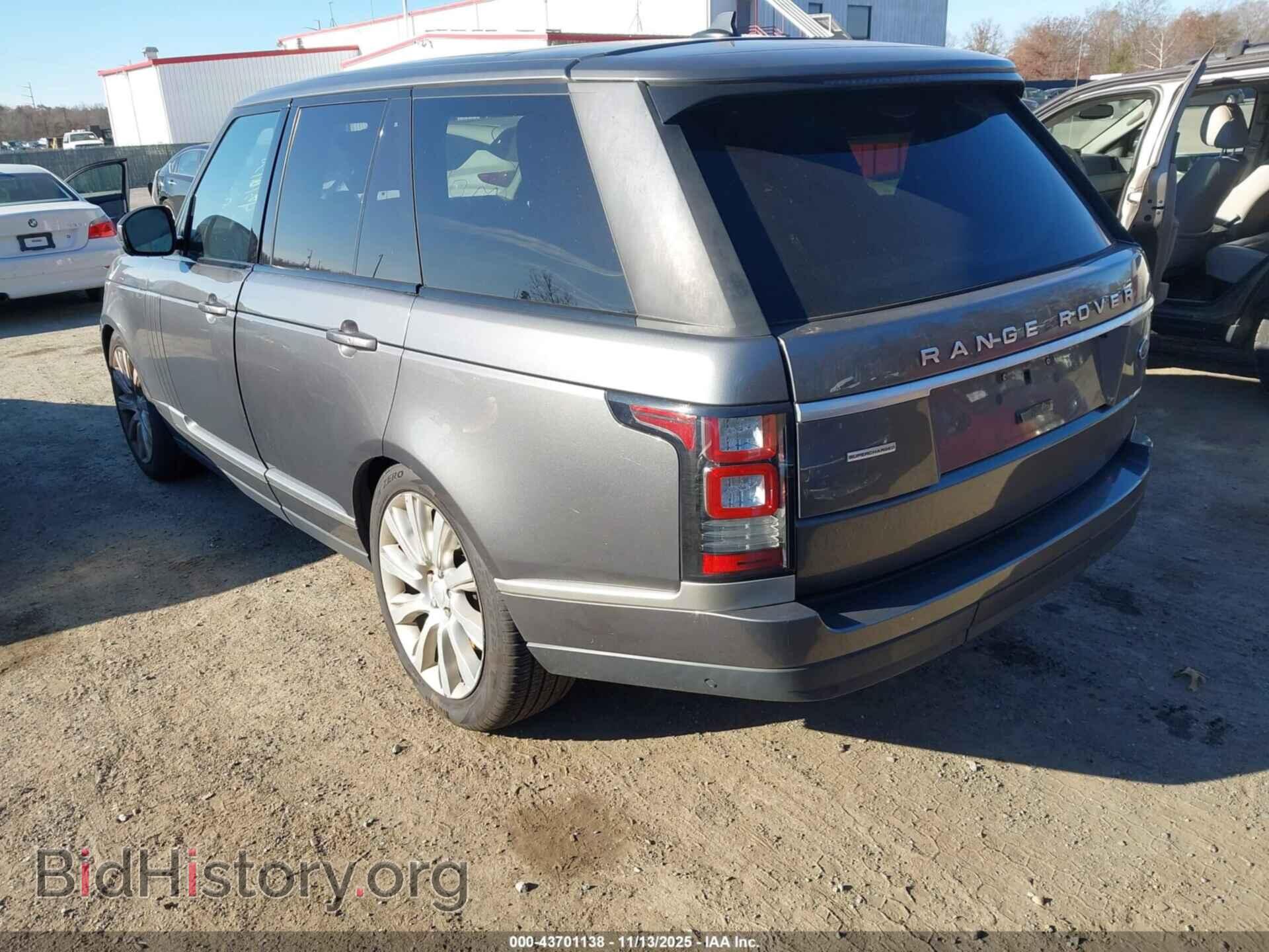 2016 LAND ROVER RANGE ROVER - VIN: SALGS2EF4GA253143 - Фото 3
