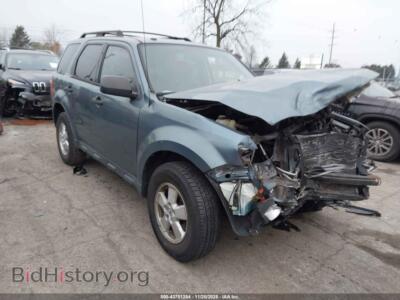 2010 Ford ESCAPE XLT, blue — VIN 1FMCU0DG3AKD43976, IAAI