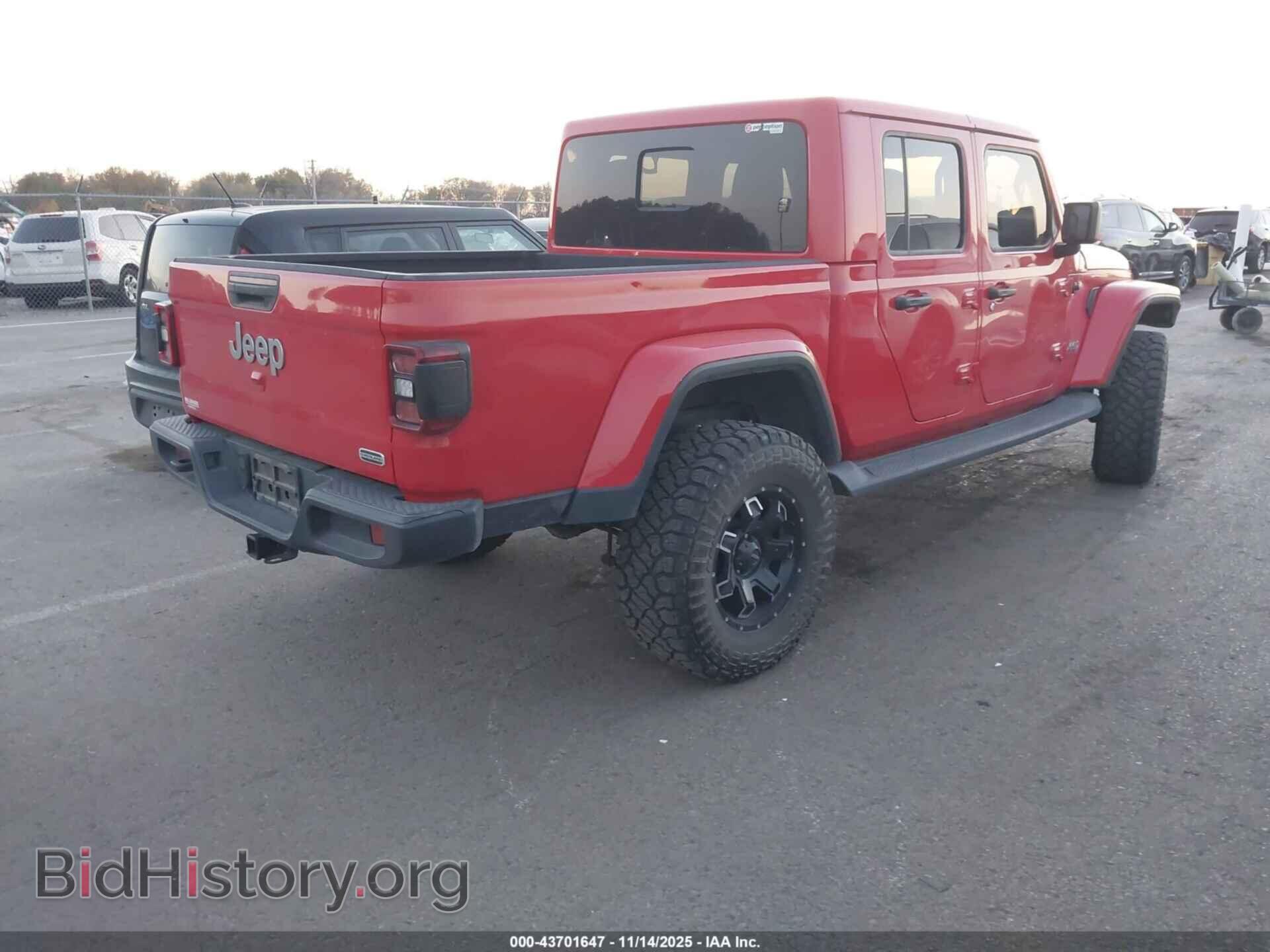 2020 JEEP GLADIATOR - VIN: 1C6HJTFG0LL149086 - Фото 4