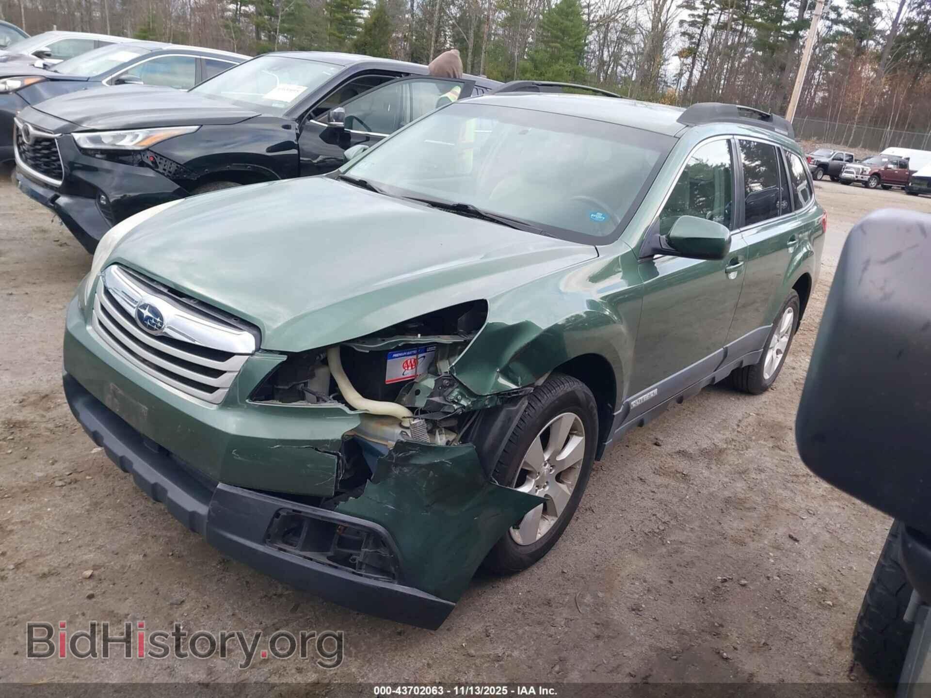 2011 SUBARU OUTBACK - VIN: 4S4BRBCC8B3389967 - Фото 2