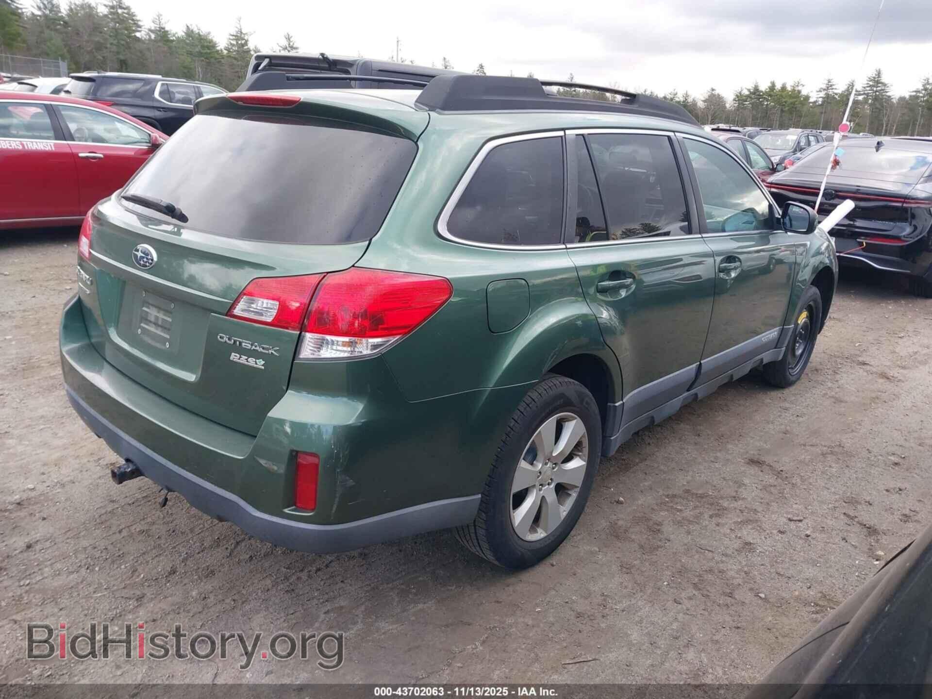 2011 SUBARU OUTBACK - VIN: 4S4BRBCC8B3389967 - Фото 4