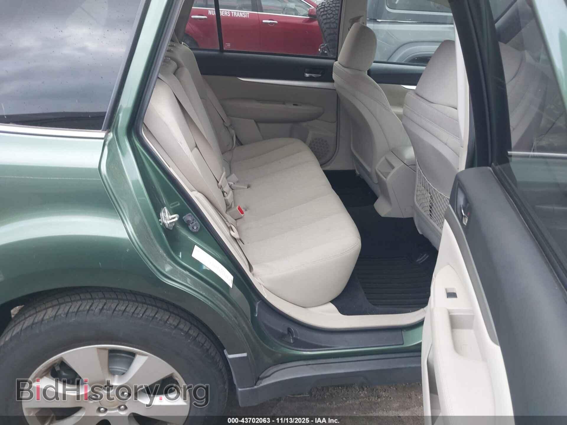 2011 SUBARU OUTBACK - VIN: 4S4BRBCC8B3389967 - Фото 8
