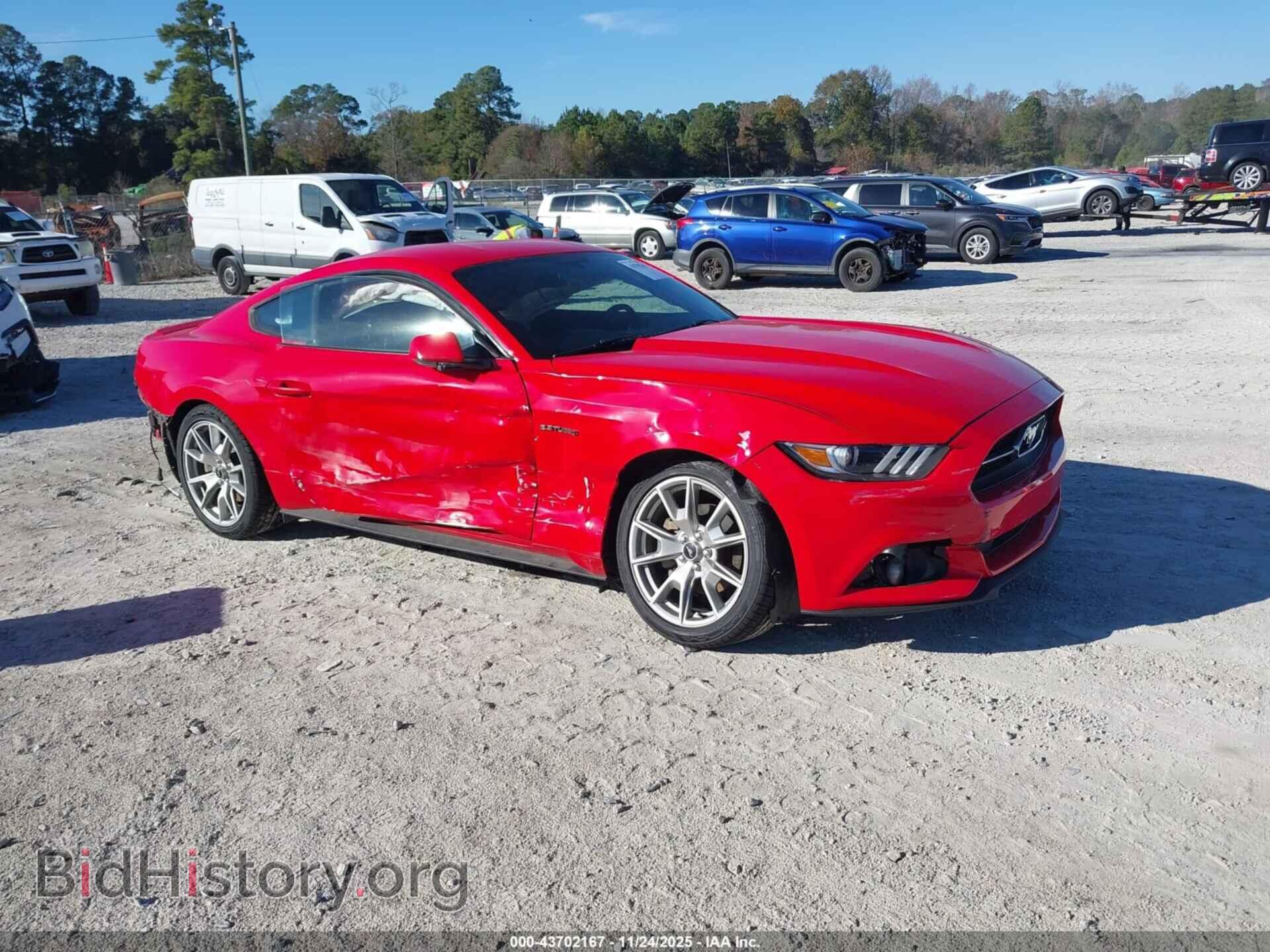Photo 1FA6P8TH2F5300940 - FORD MUSTANG 2015