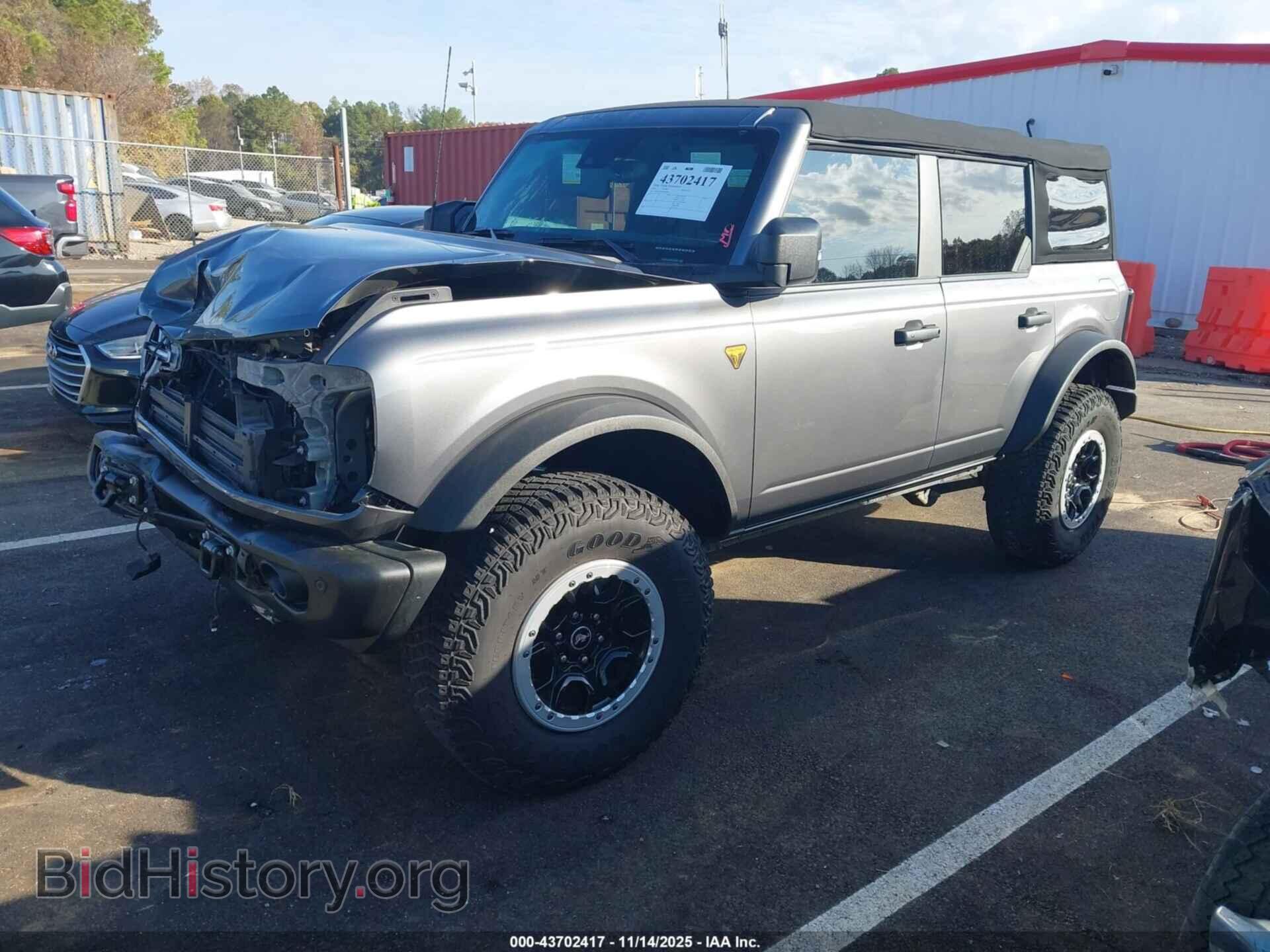 2022 FORD BRONCO - VIN: 1FMEE5DH9NLB90001 - Фото 2
