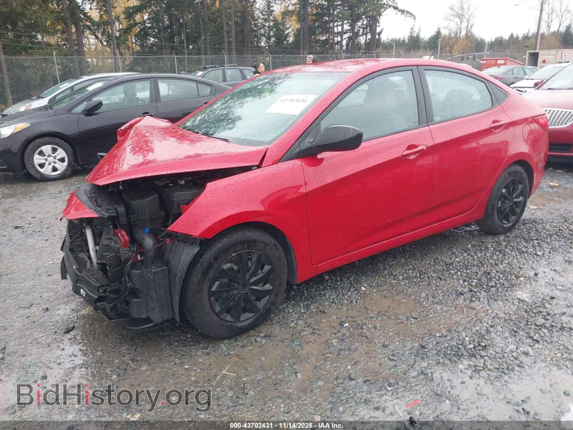 2016 HYUNDAI ACCENT - VIN: KMHCT4AE3GU052906 - Фото 2
