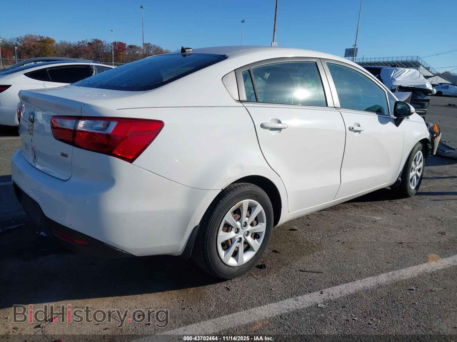 2015 KIA RIO - VIN: KNADM4A35F6443592 - Фото 4