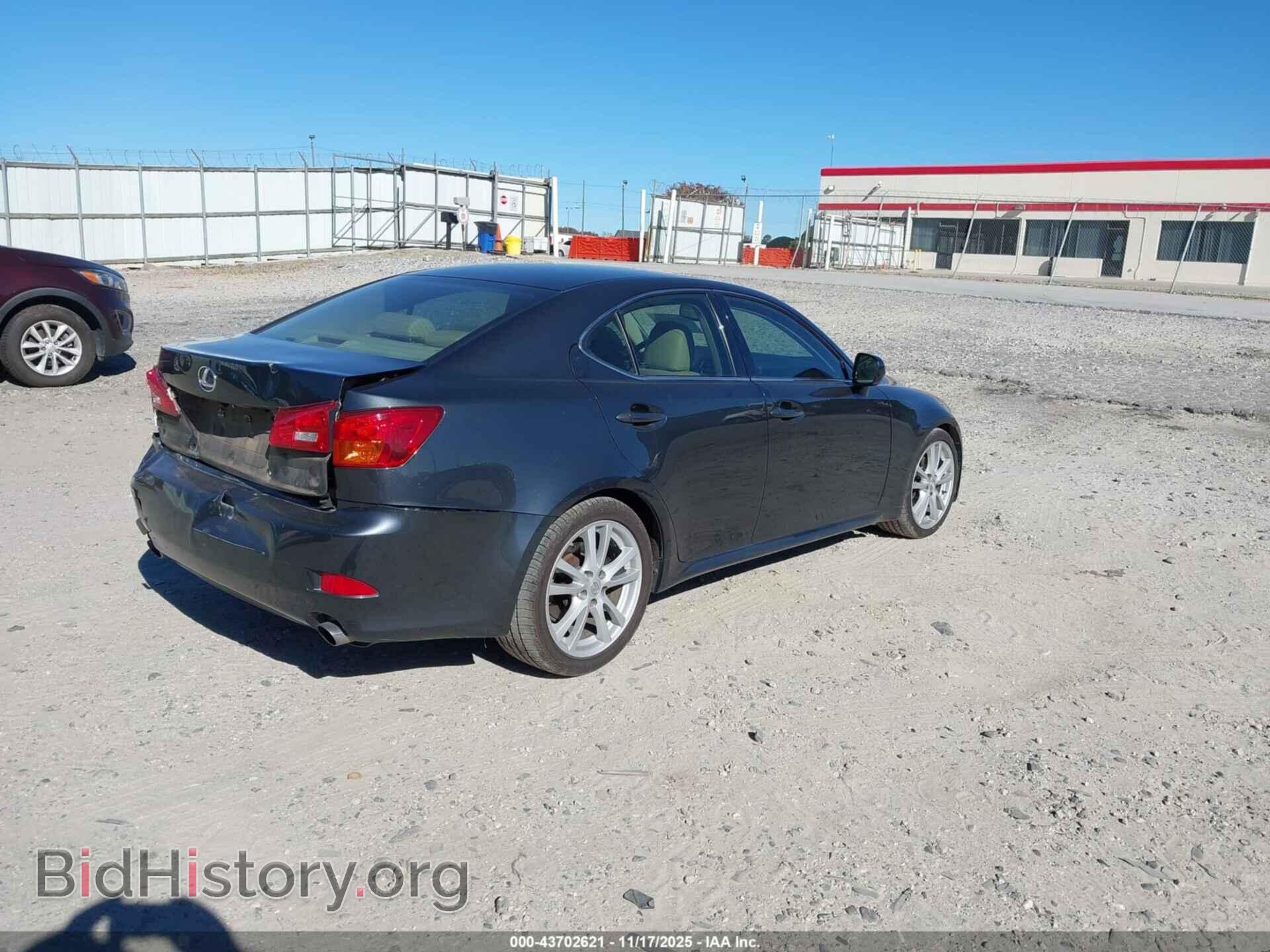 2006 LEXUS IS 250 - VIN: JTHBK262565011822 - Фото 4