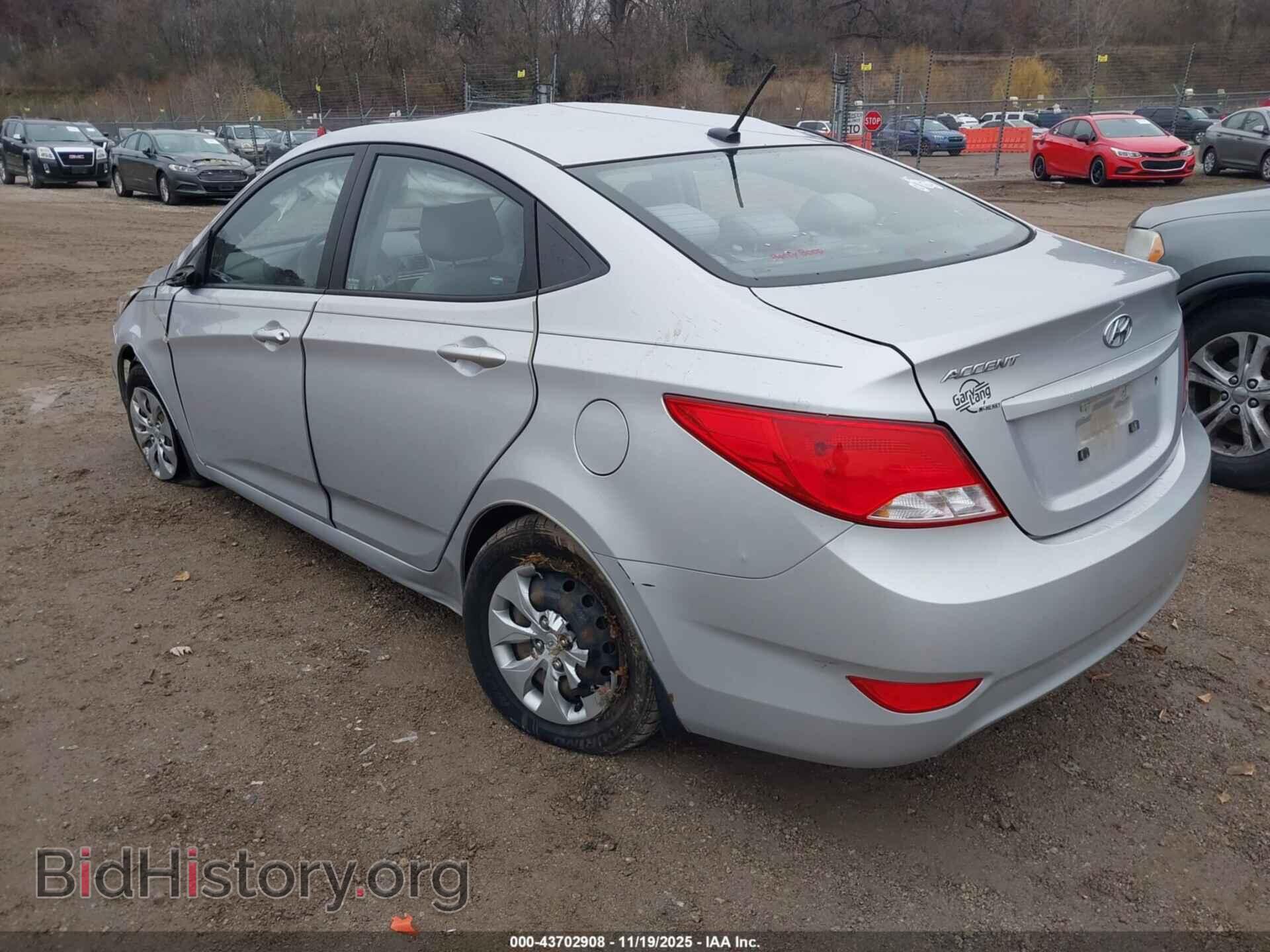 2016 HYUNDAI ACCENT - VIN: KMHCT4AE2GU051648 - Фото 3