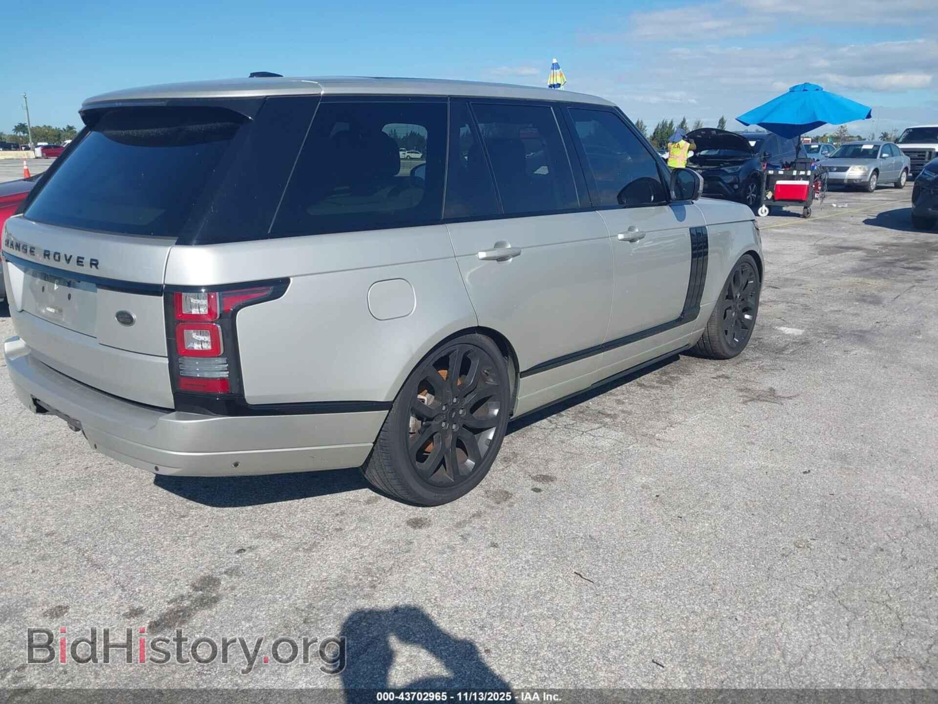 2014 LAND ROVER RANGE ROVER - VIN: SALGS2WF1EA156249 - Фото 4
