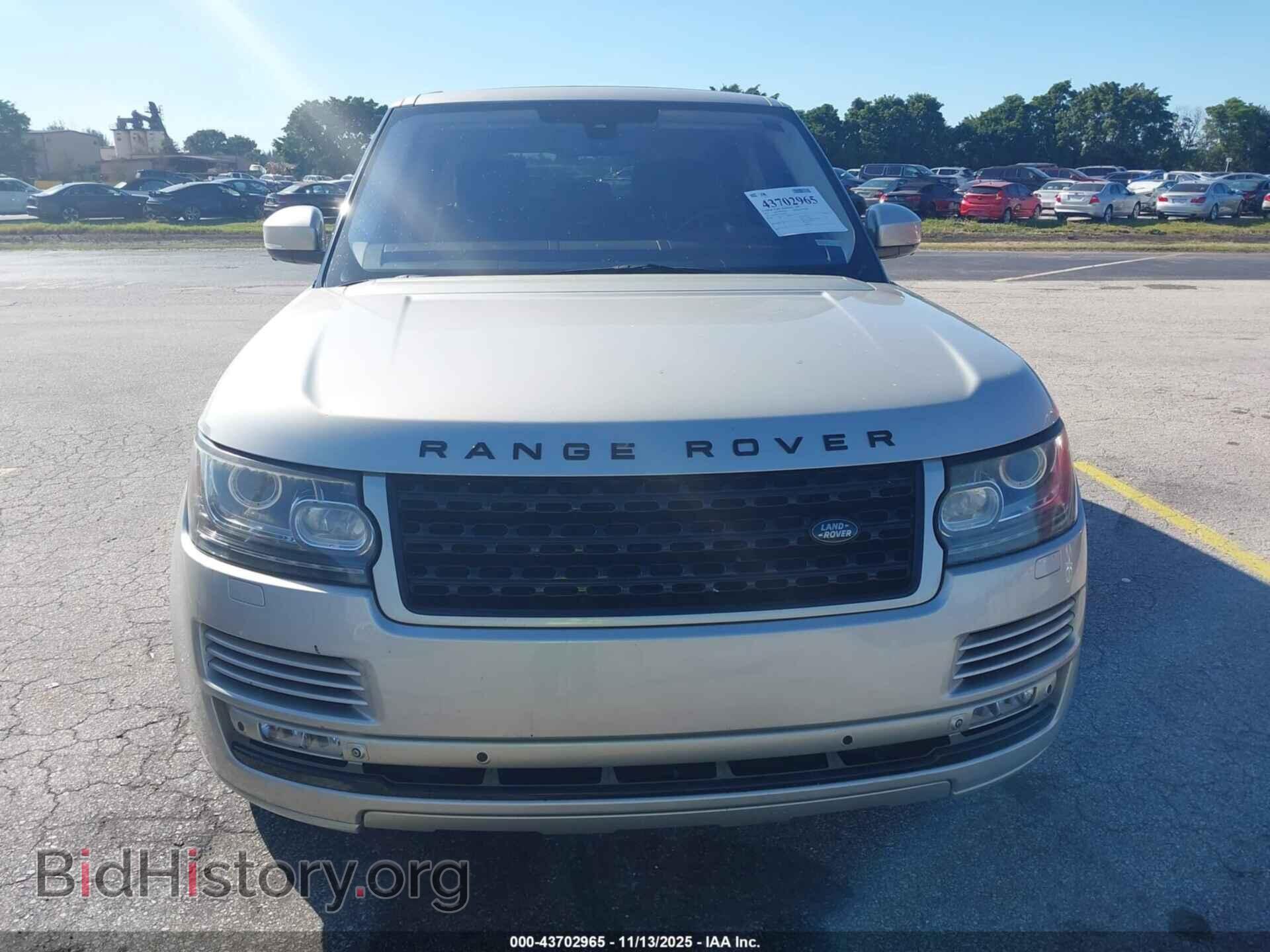 2014 LAND ROVER RANGE ROVER - VIN: SALGS2WF1EA156249 - Фото 6