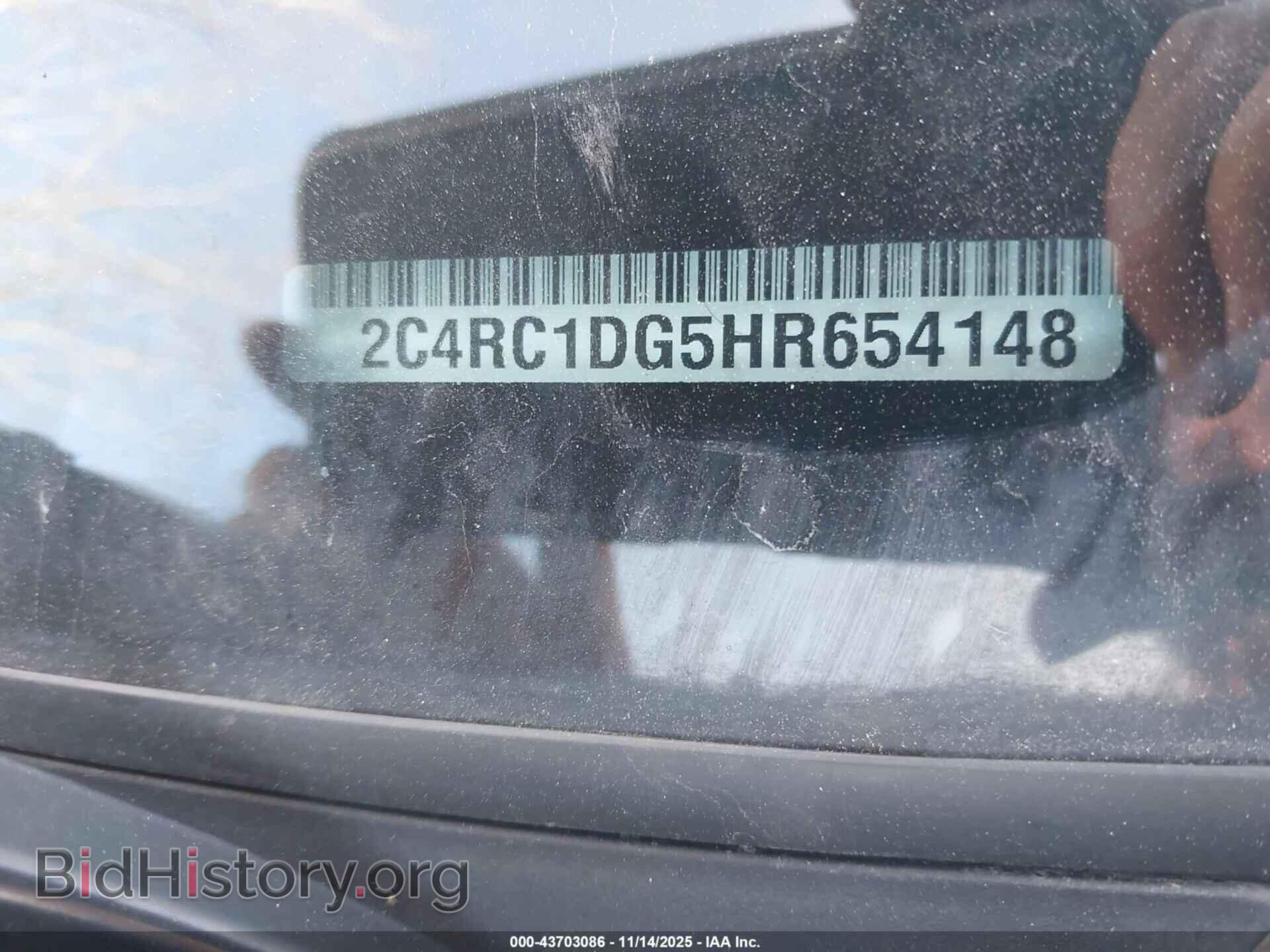 2017 CHRYSLER PACIFICA - VIN: 2C4RC1DG5HR654148 - Фото 9
