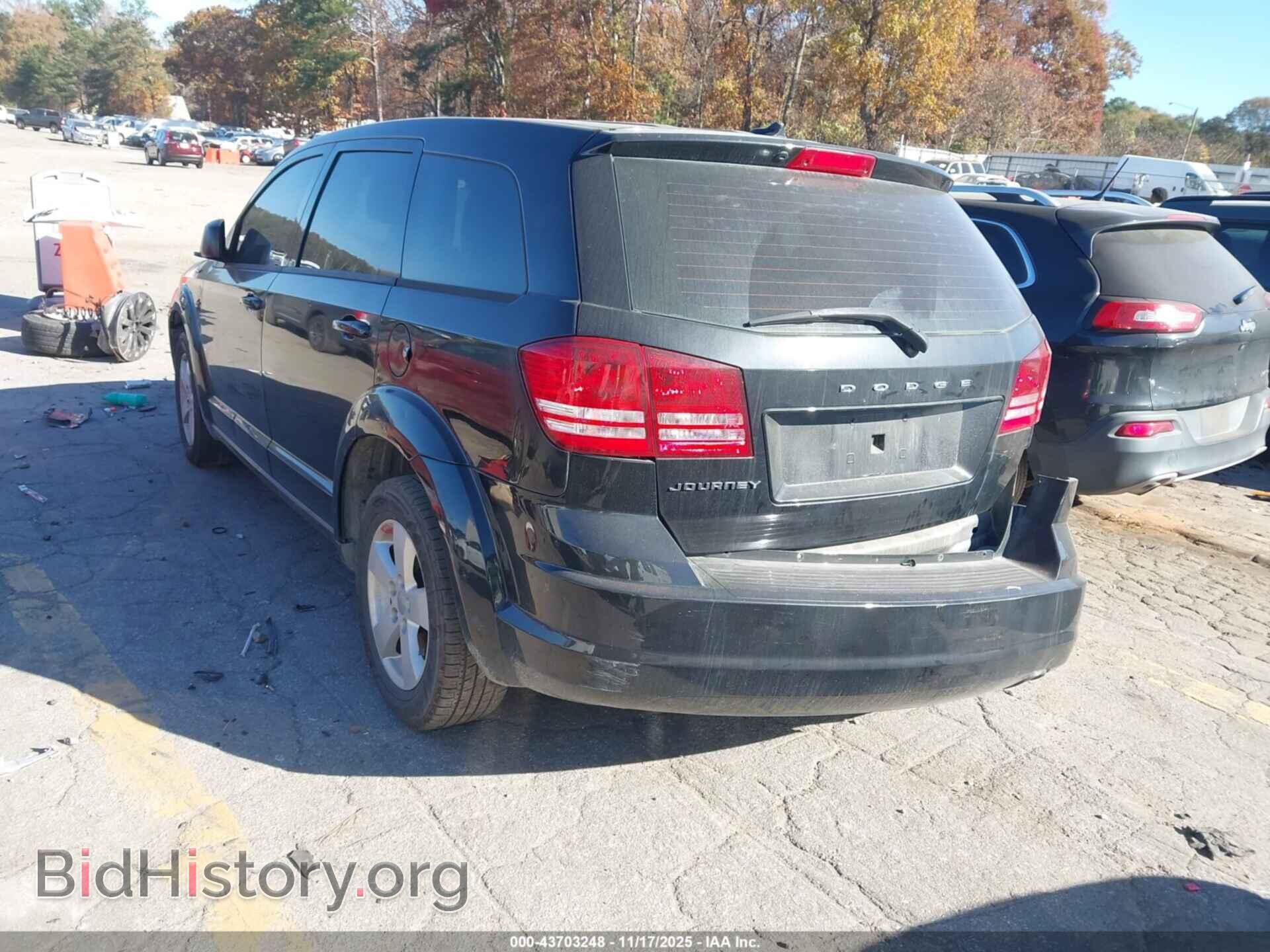 2013 DODGE JOURNEY - VIN: 3C4PDCAB3DT536731 - Фото 3