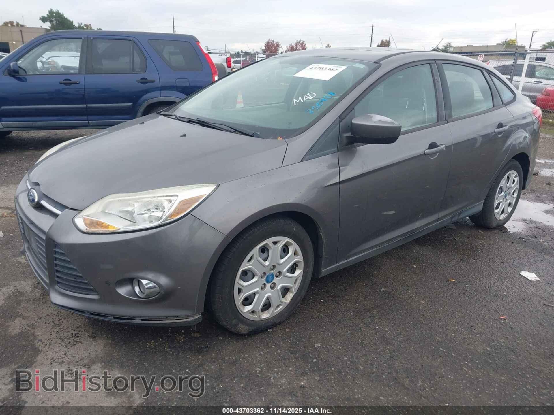 2012 FORD FOCUS - VIN: 1FAHP3F2XCL250928 - Фото 2