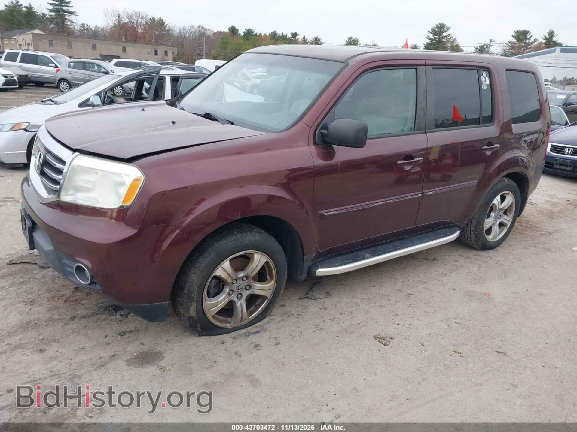 2012 HONDA PILOT - VIN: 5FNYF4H61CB074437 - Фото 2