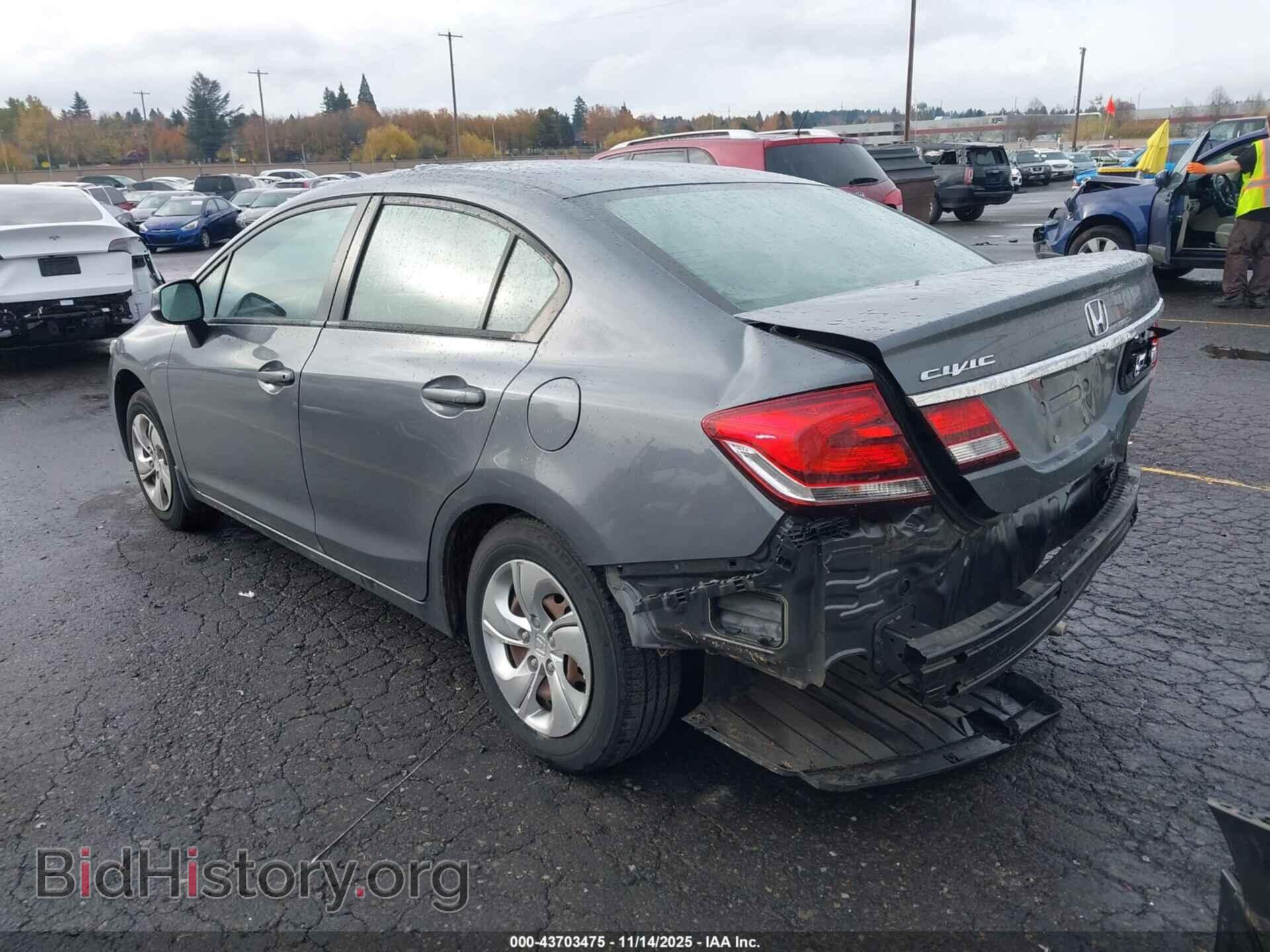 2013 HONDA CIVIC - VIN: 19XFB2F58DE229624 - Фото 3