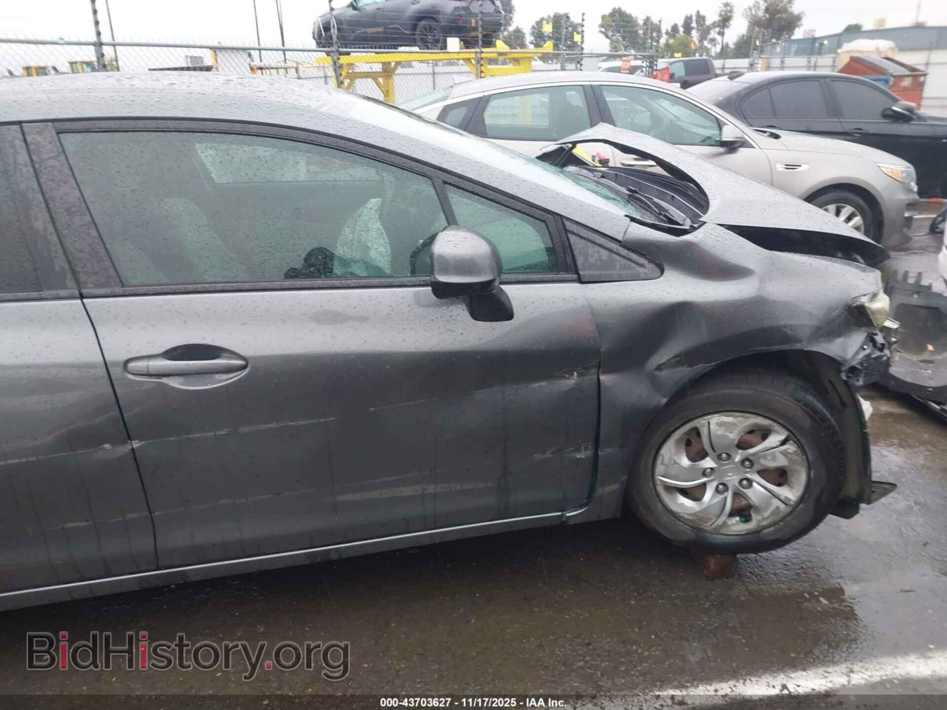 2013 HONDA CIVIC - VIN: 19XFB2F55DE284239 - Фото 20