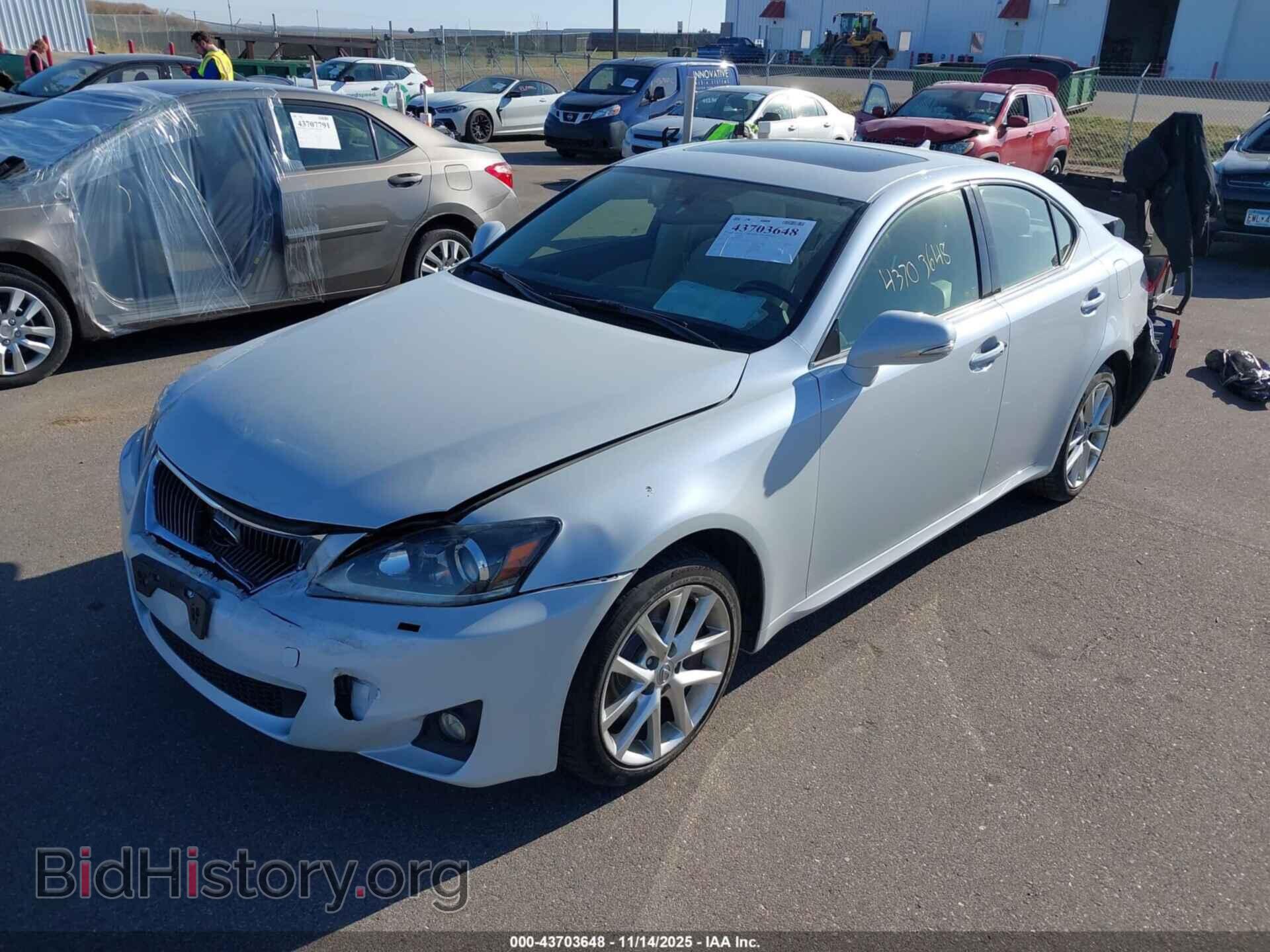 2011 LEXUS IS 350 - VIN: JTHCE5C27B5002017 - Фото 2