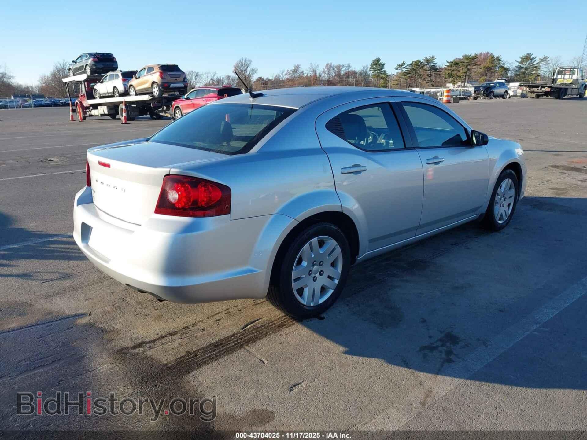 2012 DODGE AVENGER - VIN: 1C3CDZAB8CN128357 - Фото 4