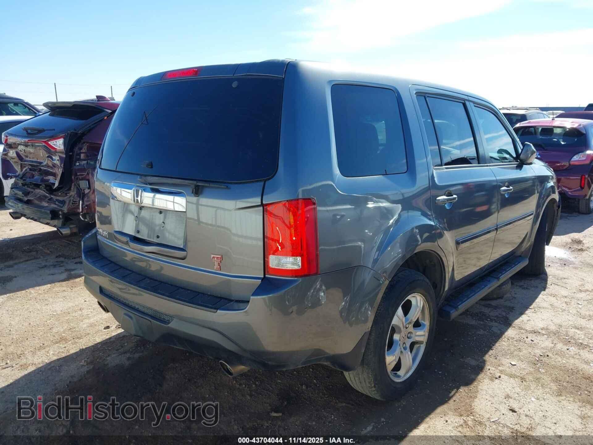 2012 HONDA PILOT - VIN: 5FNYF3H52CB014152 - Фото 4
