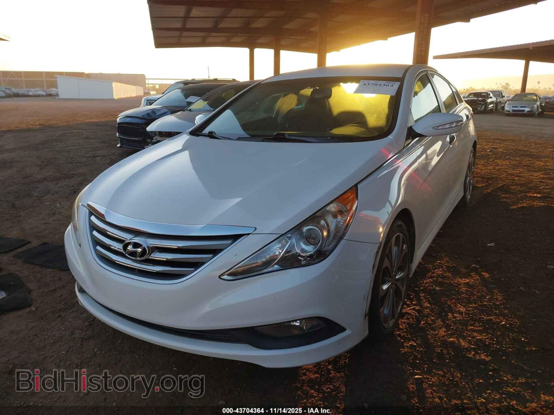 2014 HYUNDAI SONATA - VIN: 5NPEC4AC2EH886118 - Фото 2