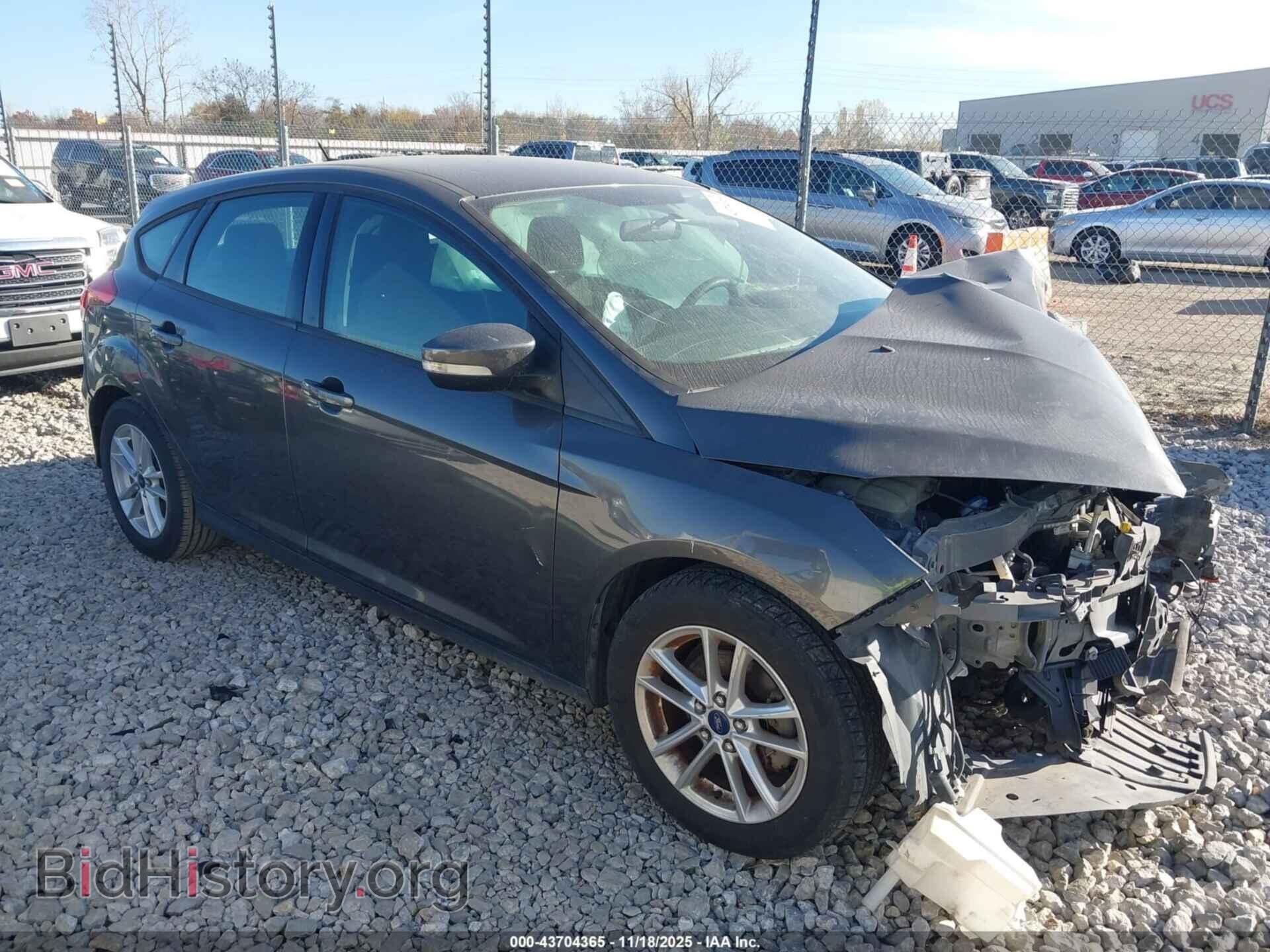 Фотография 1FADP3K22FL364527 - FORD FOCUS 2015
