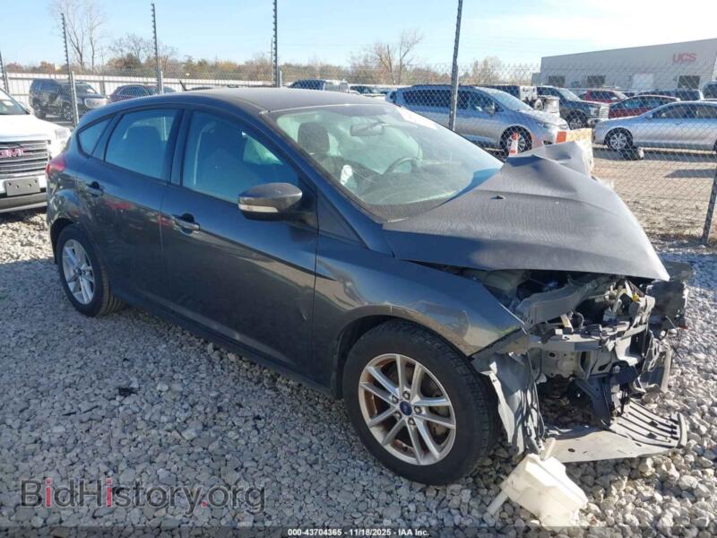 2015 Ford FOCUS SE (VIN 1FADP3K22FL364527) — фото 1 из 15, IAAI, повреждение: передняя часть