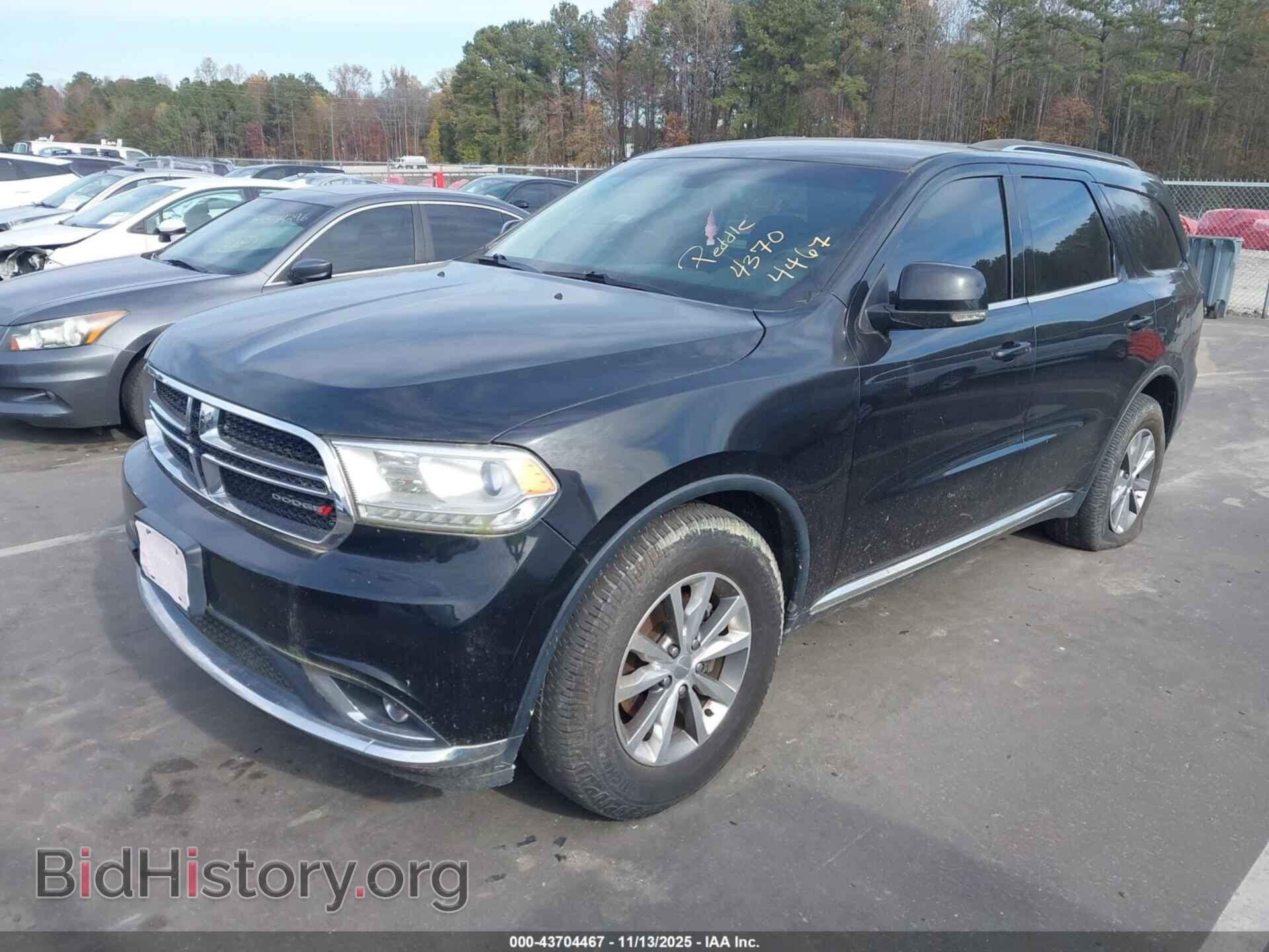 2015 DODGE DURANGO - VIN: 1C4RDHDG9FC239247 - Фото 2