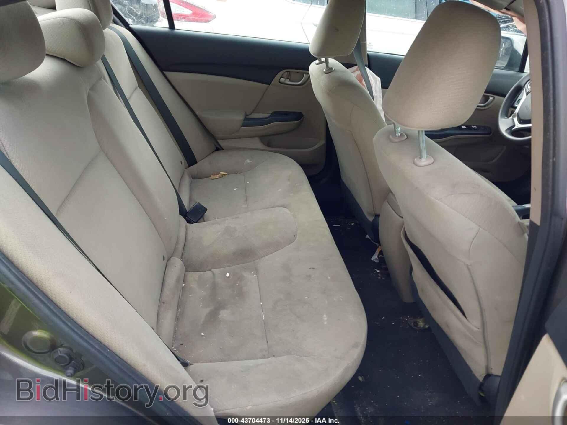 2013 HONDA CIVIC - VIN: 19XFB2F54DE044681 - Фото 8