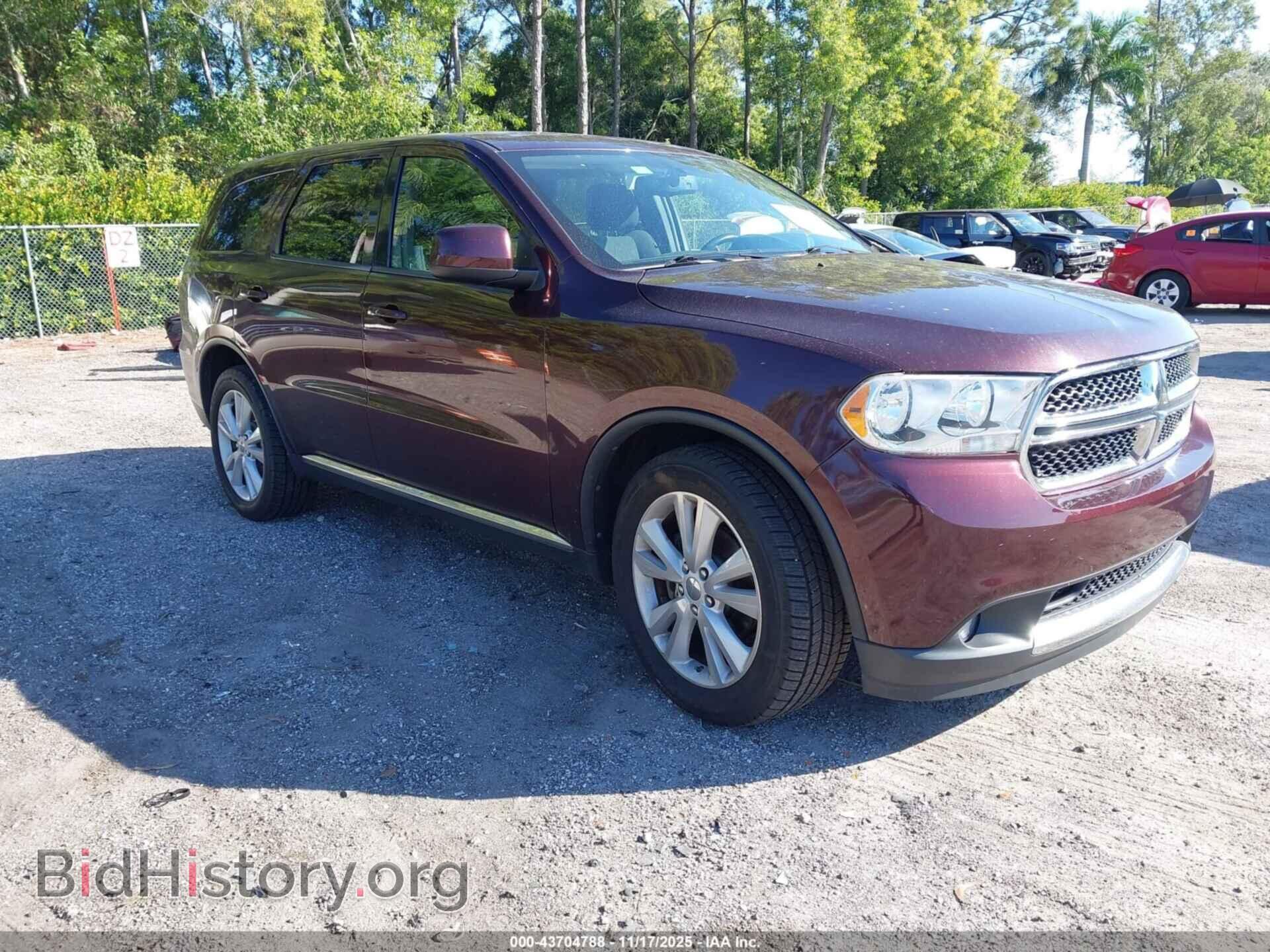 Photo 1C4RDHAG2CC321725 - DODGE DURANGO 2012