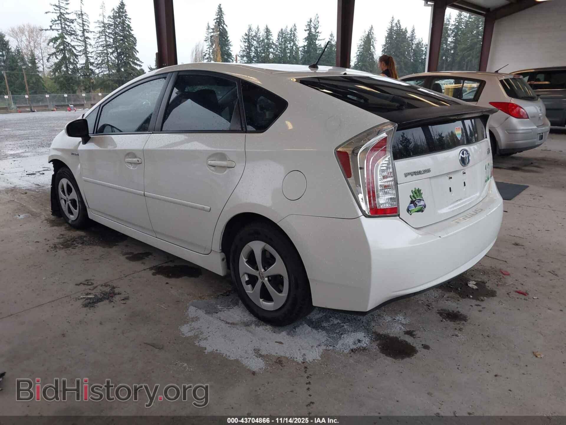 2012 TOYOTA PRIUS - VIN: JTDKN3DU9C1556945 - Фото 3