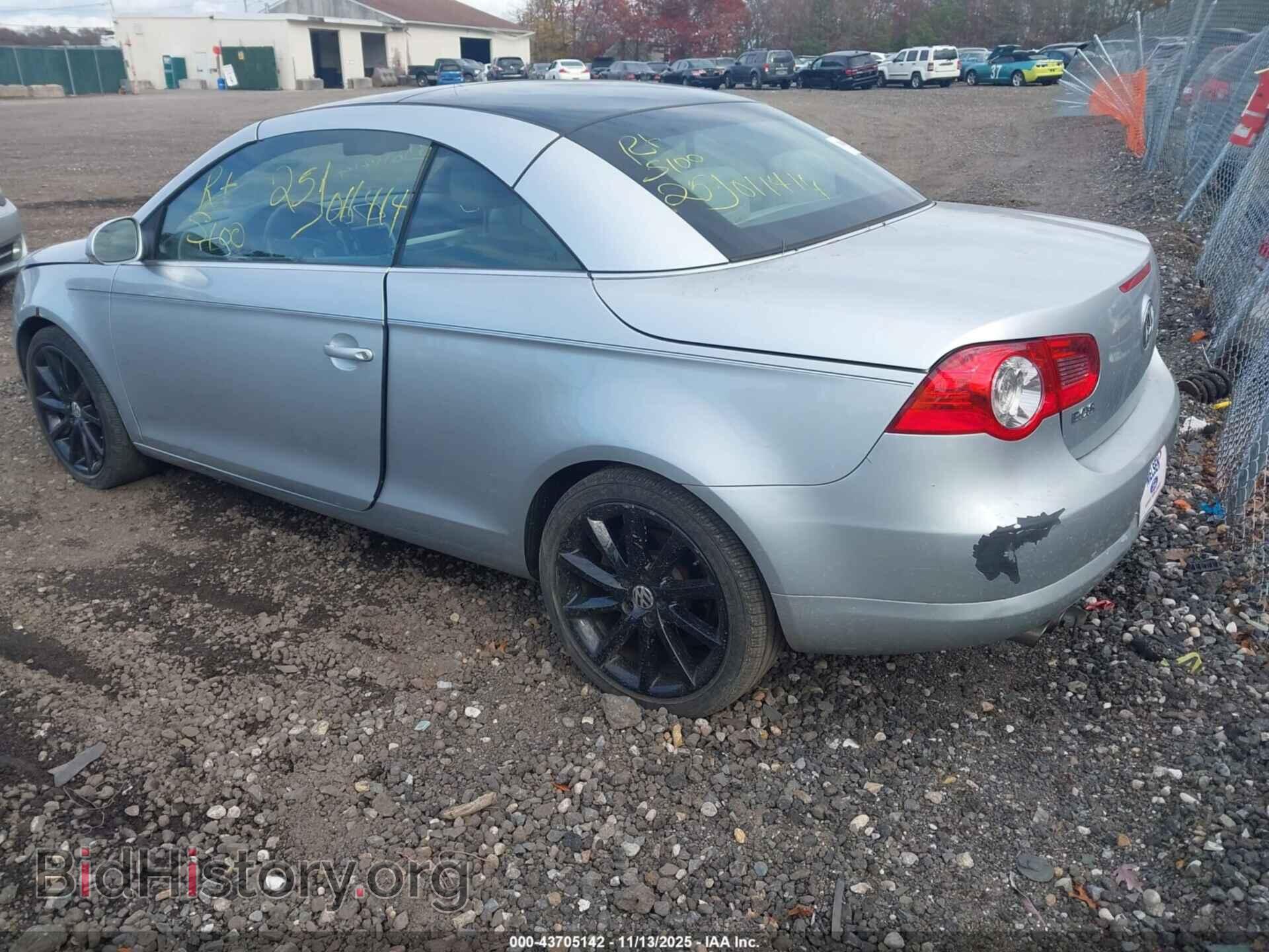 2007 VOLKSWAGEN EOS - VIN: WVWCA71FX7V041710 - Фото 3