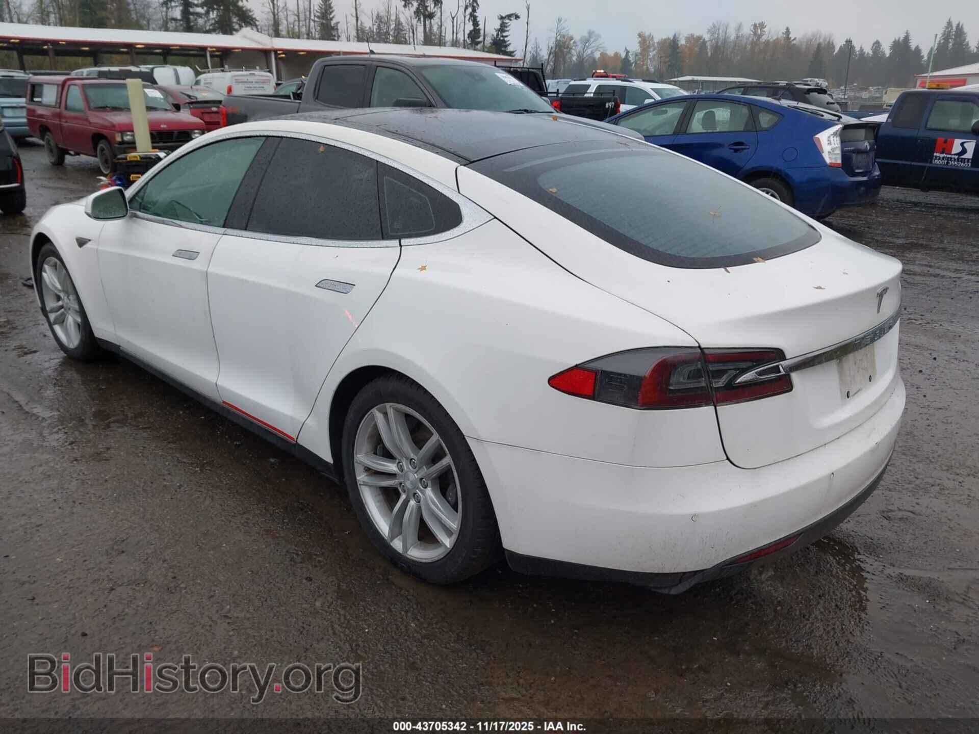 2012 TESLA MODEL S - VIN: 5YJSA1CN8CFP01961 - Фото 3