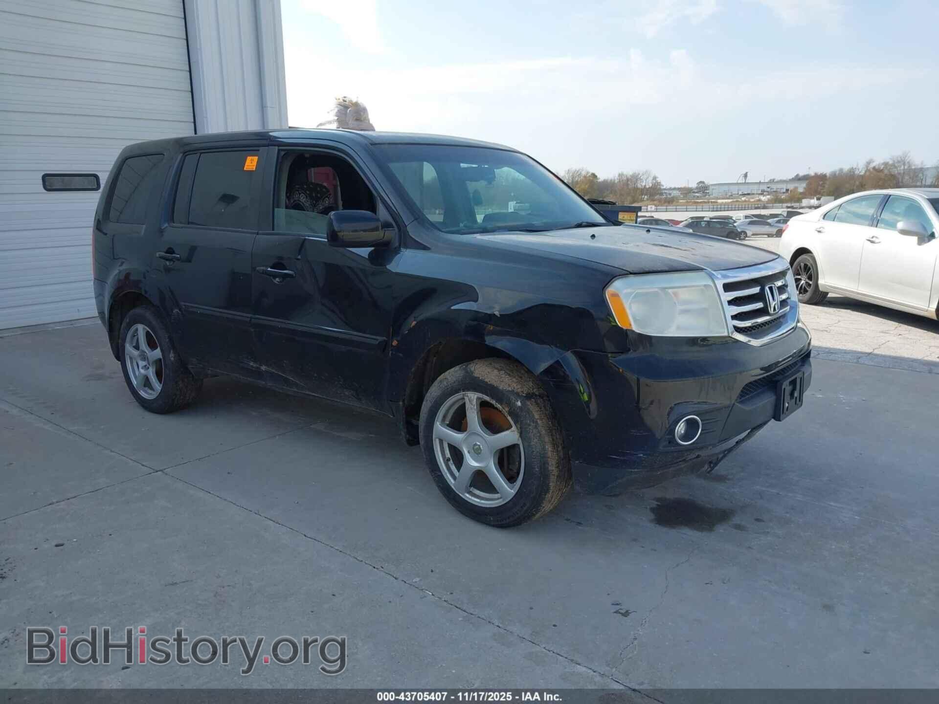 Photo 5FNYF4H76CB005347 - HONDA PILOT 2012
