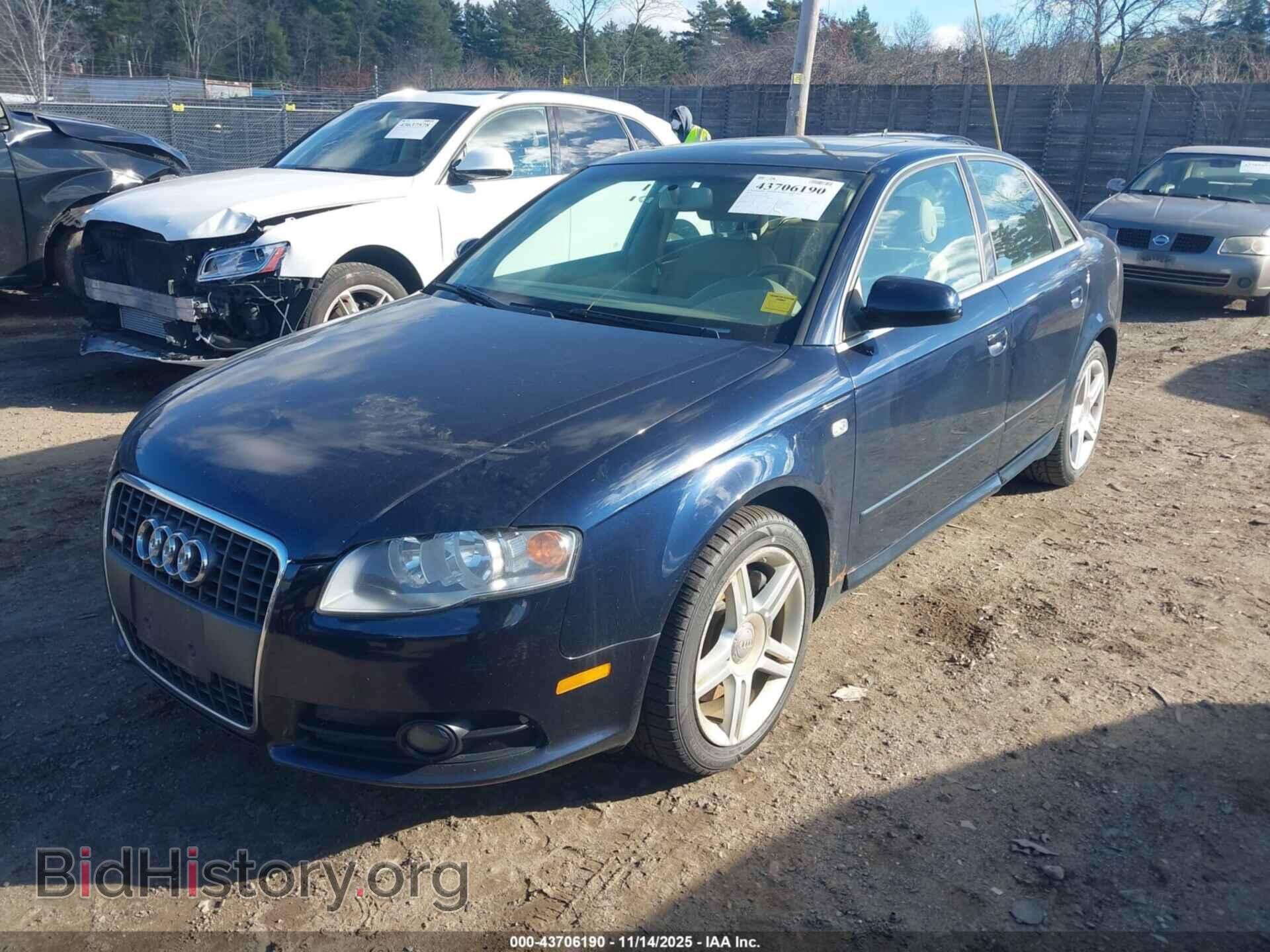 2008 AUDI A4 - VIN: WAUDF78EX8A022101 - Photo 2