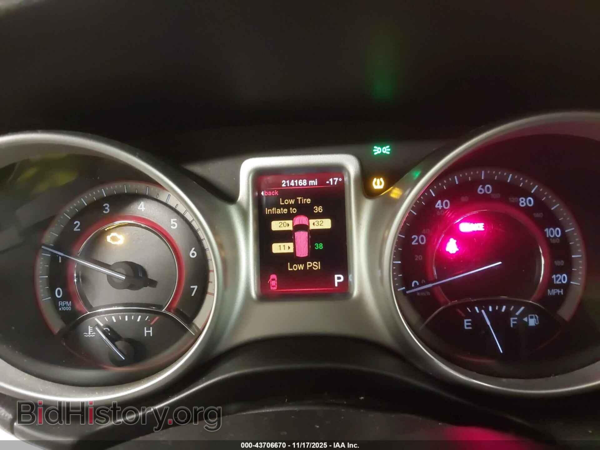 2014 DODGE JOURNEY - VIN: 3C4PDCABXET227971 - Фото 7