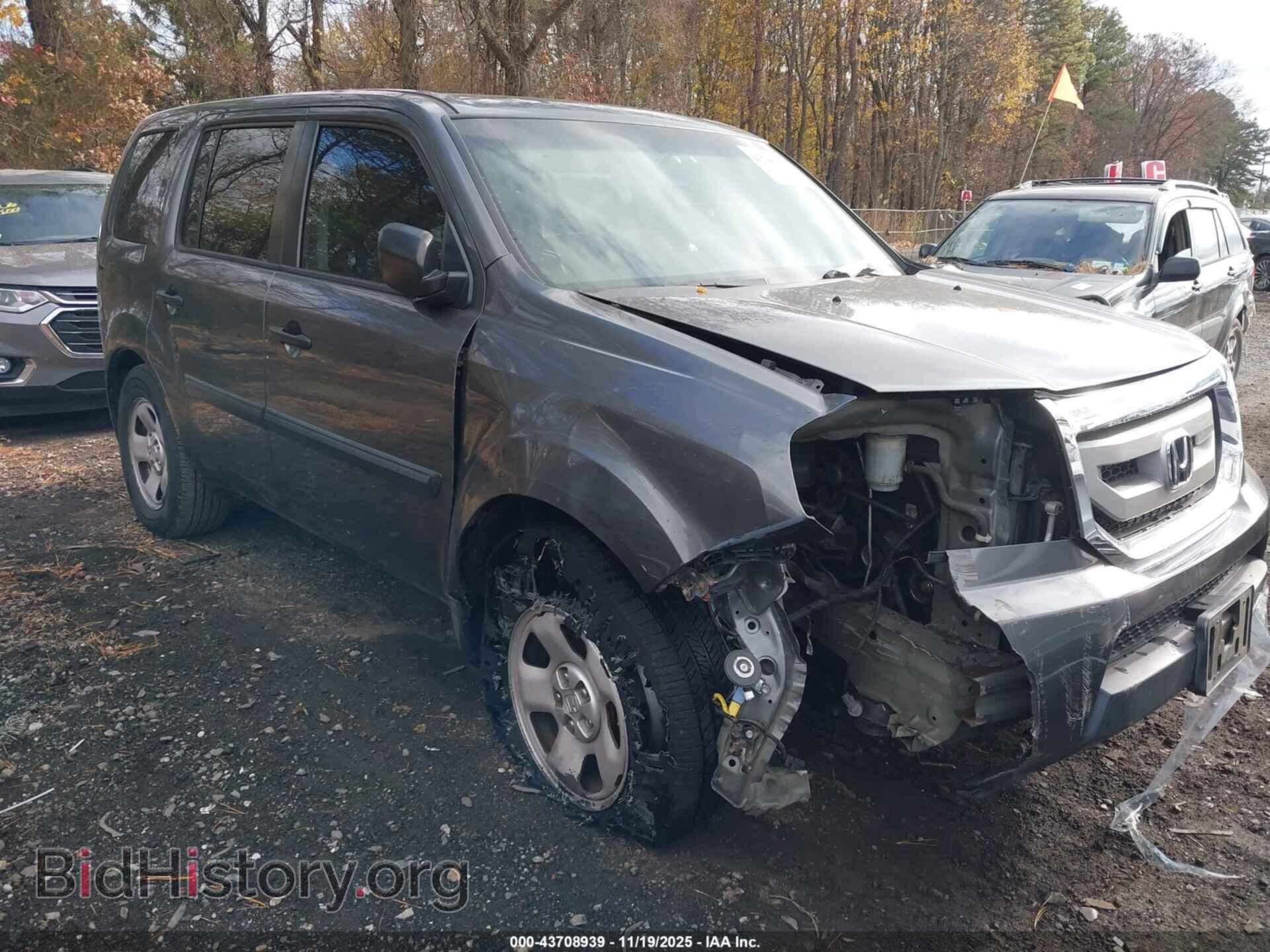 Photo 5FNYF4H29BB001635 - HONDA PILOT 2011