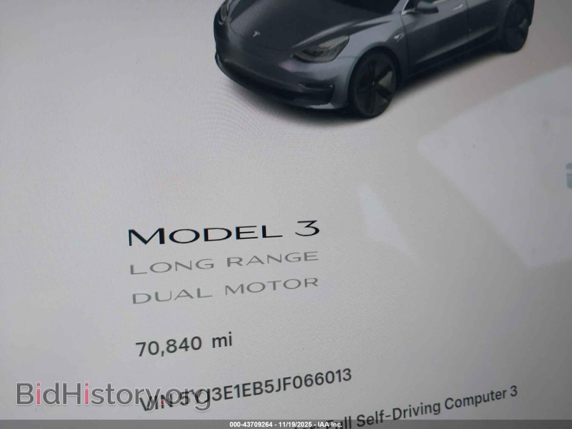 2018 TESLA MODEL 3 - VIN: 5YJ3E1EB5JF066013 - Photo 7