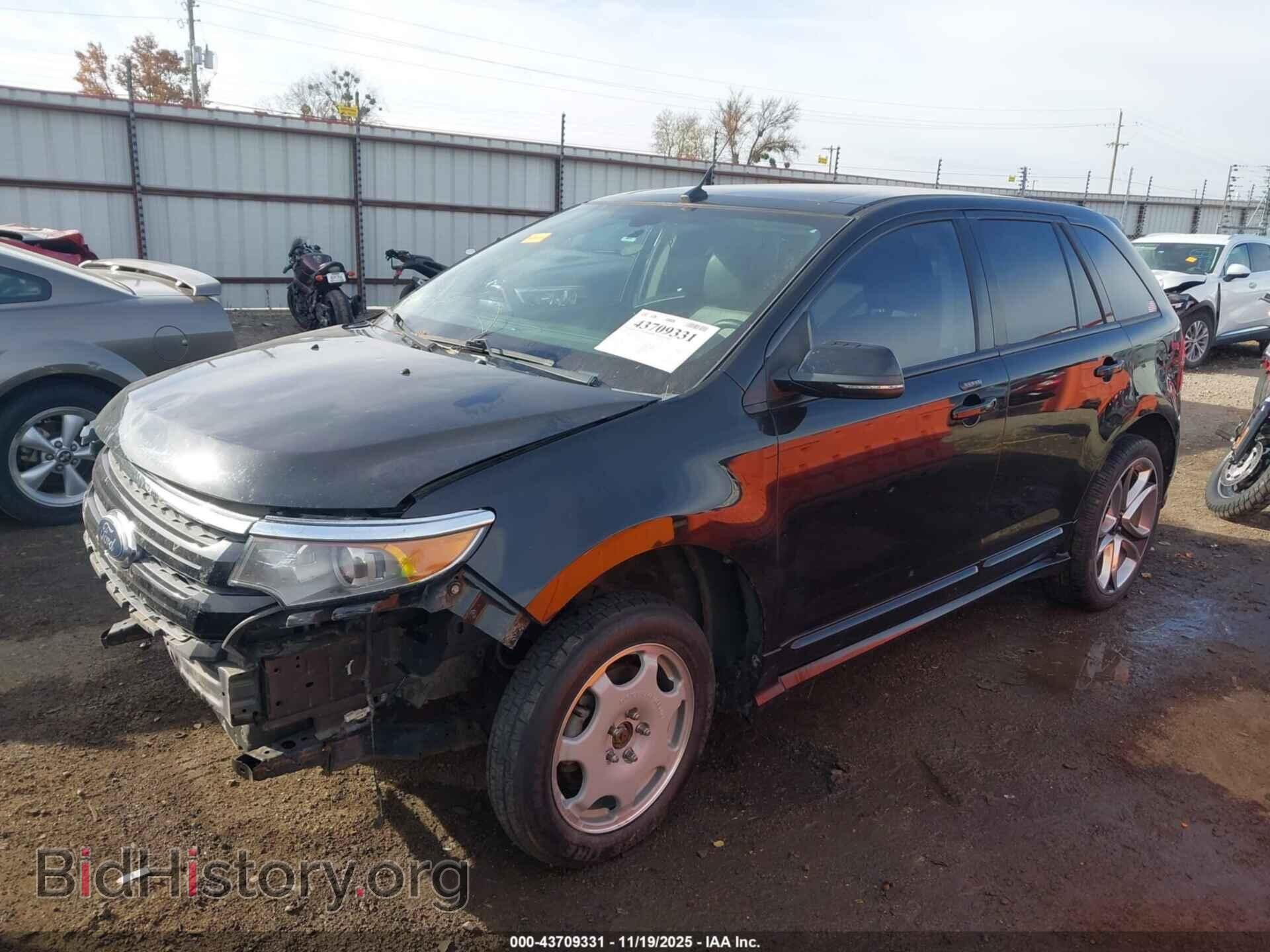 2014 FORD EDGE - VIN: 2FMDK4AK2EBA98159 - Фото 2