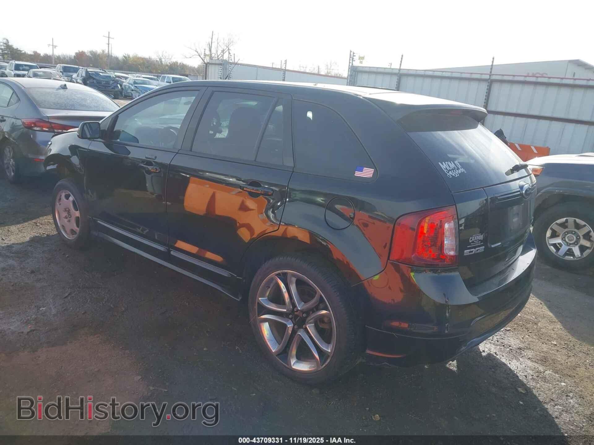 2014 FORD EDGE - VIN: 2FMDK4AK2EBA98159 - Фото 3