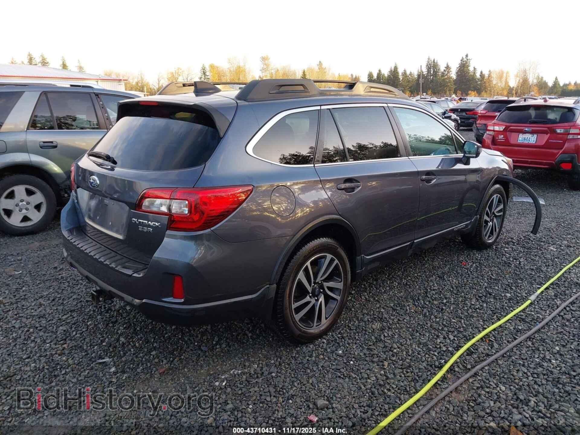 2016 SUBARU OUTBACK - VIN: 4S4BSENC5G3238045 - Фото 4