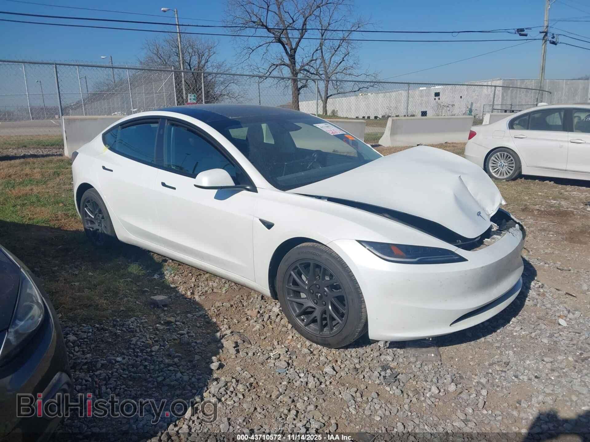 Photo 5YJ3E1EB3RF801373 - TESLA MODEL 3 2024