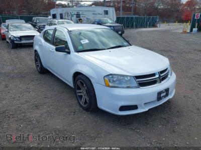 2014 Dodge AVENGER SE, white — VIN 1C3CDZAB7EN125677, IAAI