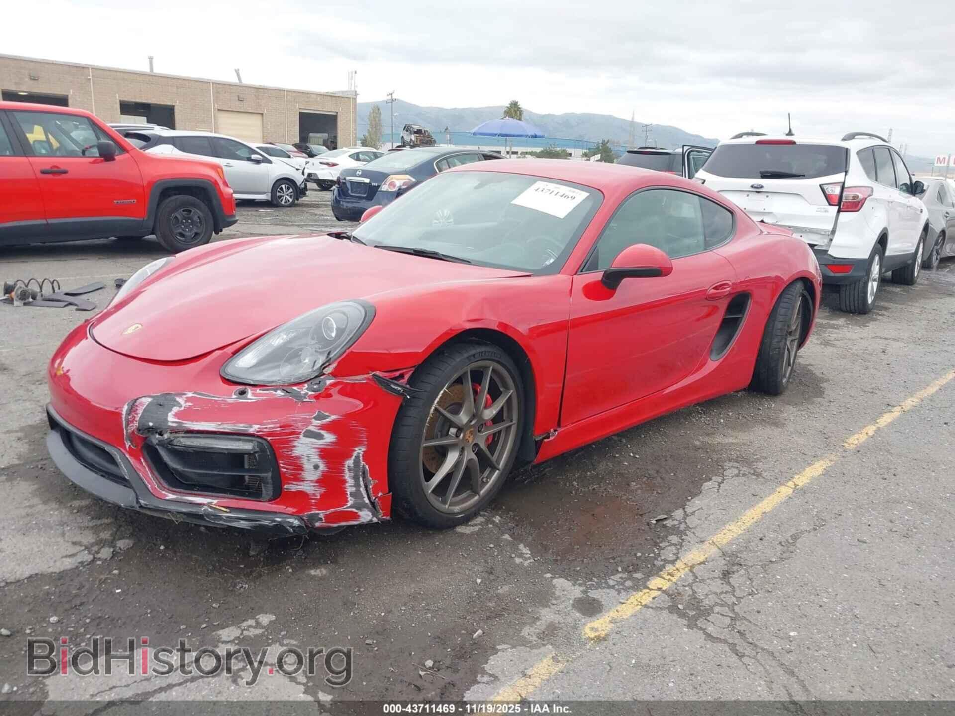 2015 PORSCHE CAYMAN - VIN: WP0AB2A87FK182842 - Фото 2