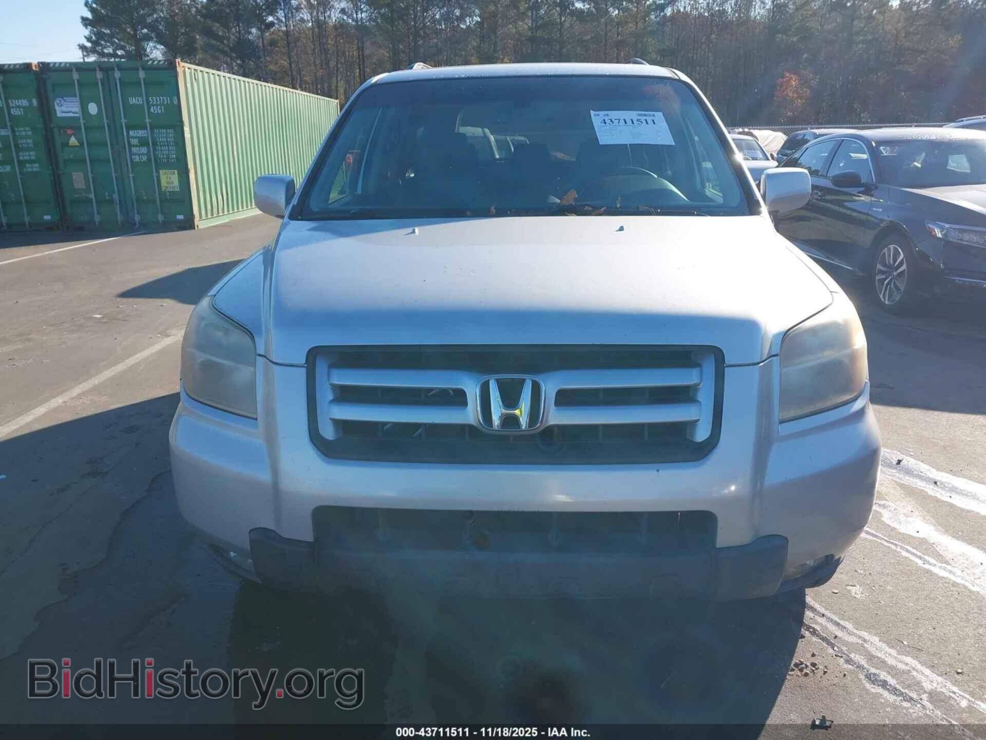 2008 HONDA PILOT - VIN: 5FNYF28598B000105 - Фото 6